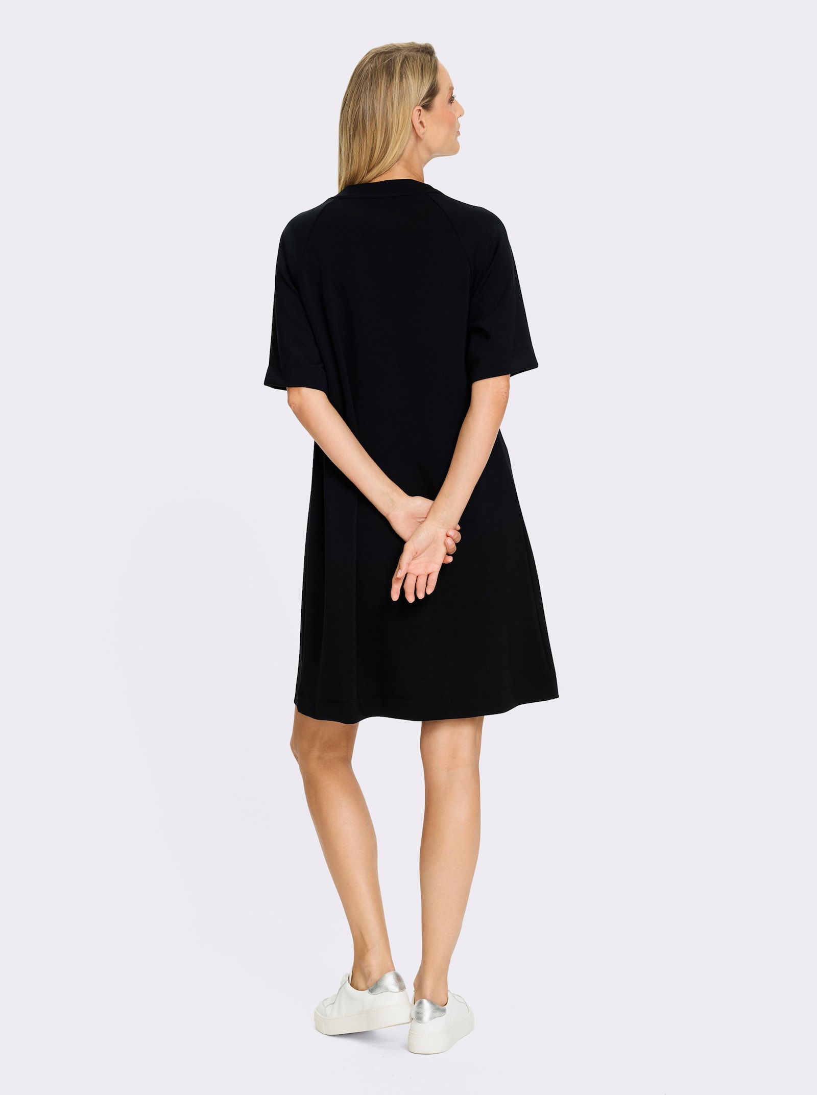 heine Freizeitkleid zum Schlupfen - schwarz