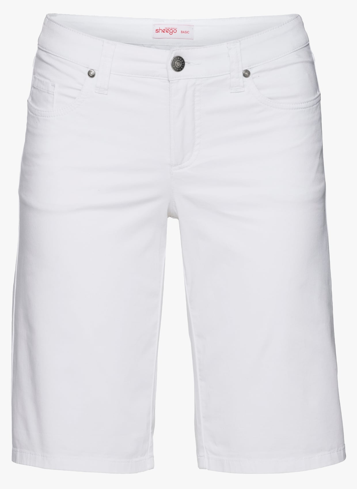 sheego Bermuda - wit