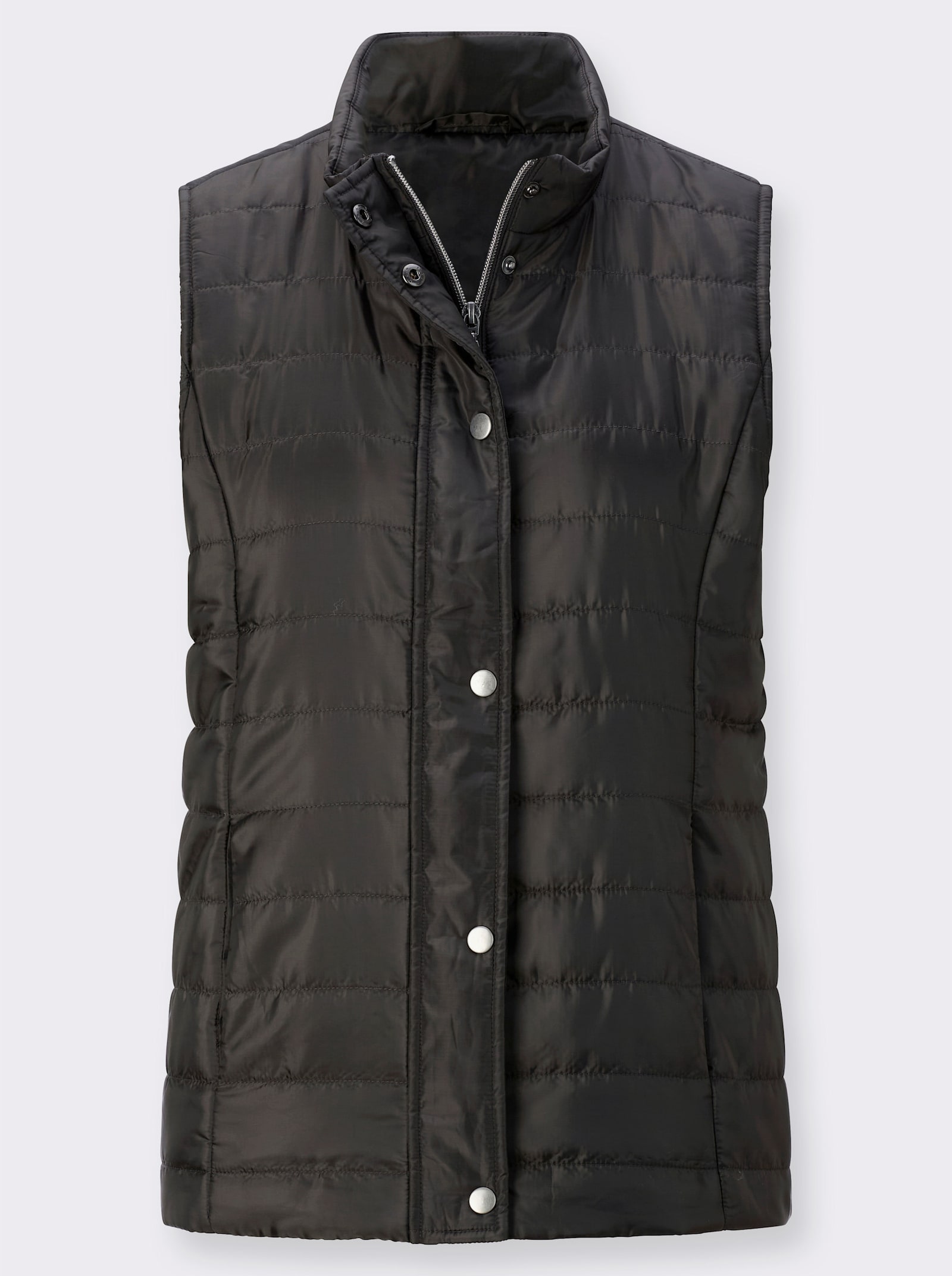 Weste aus recyceltem Polyester - graphit