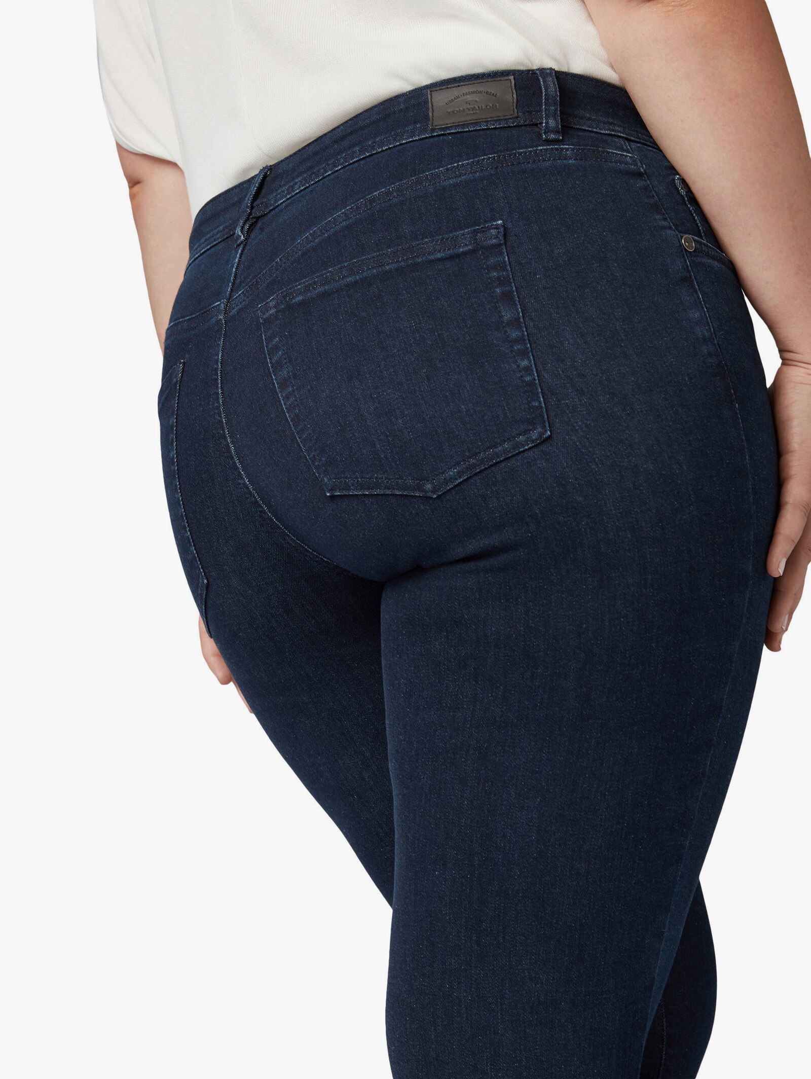 Skinny-fit-Jeans - darkblue-denim