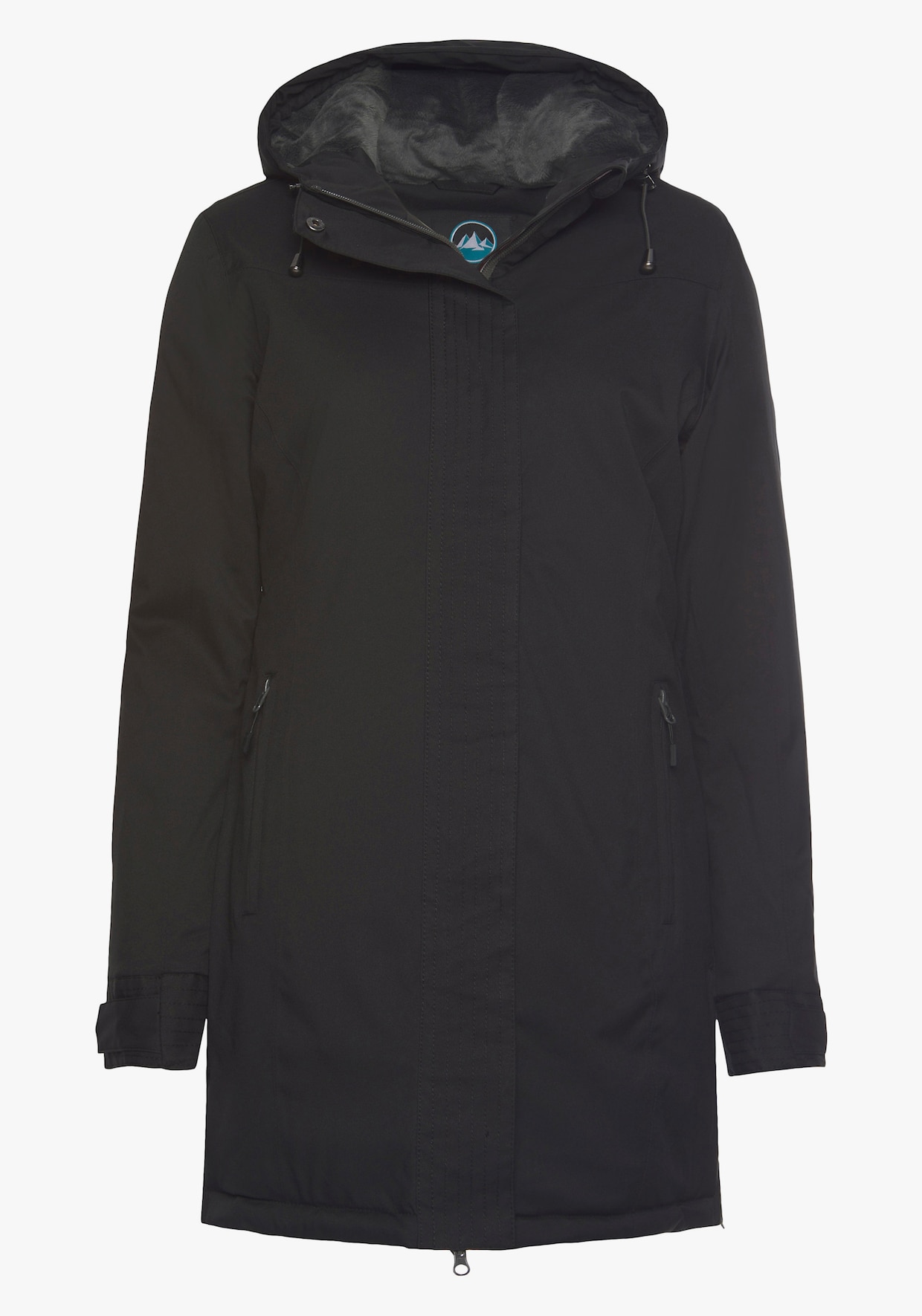 Funktionsmantel - schwarz