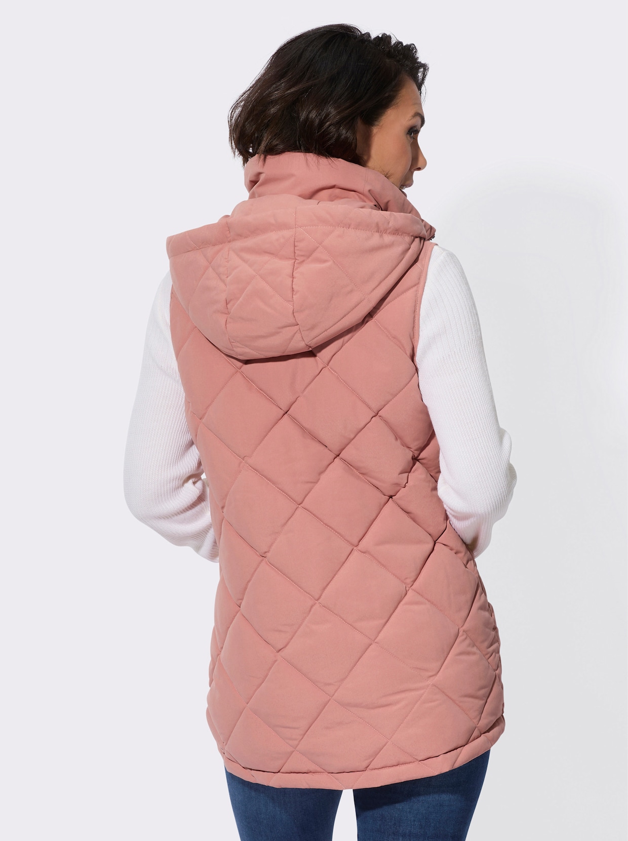 Bodywarmer - rozenhout