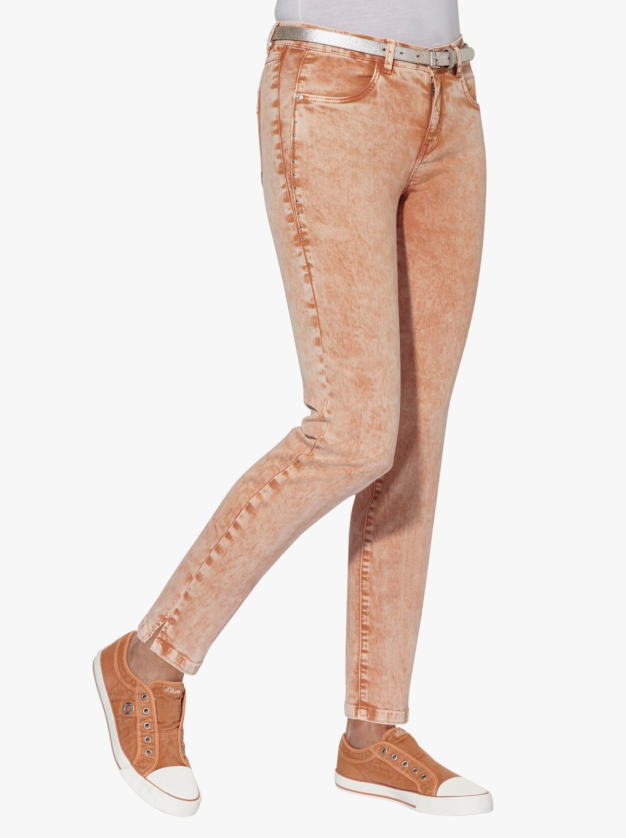 Jeans - papaya