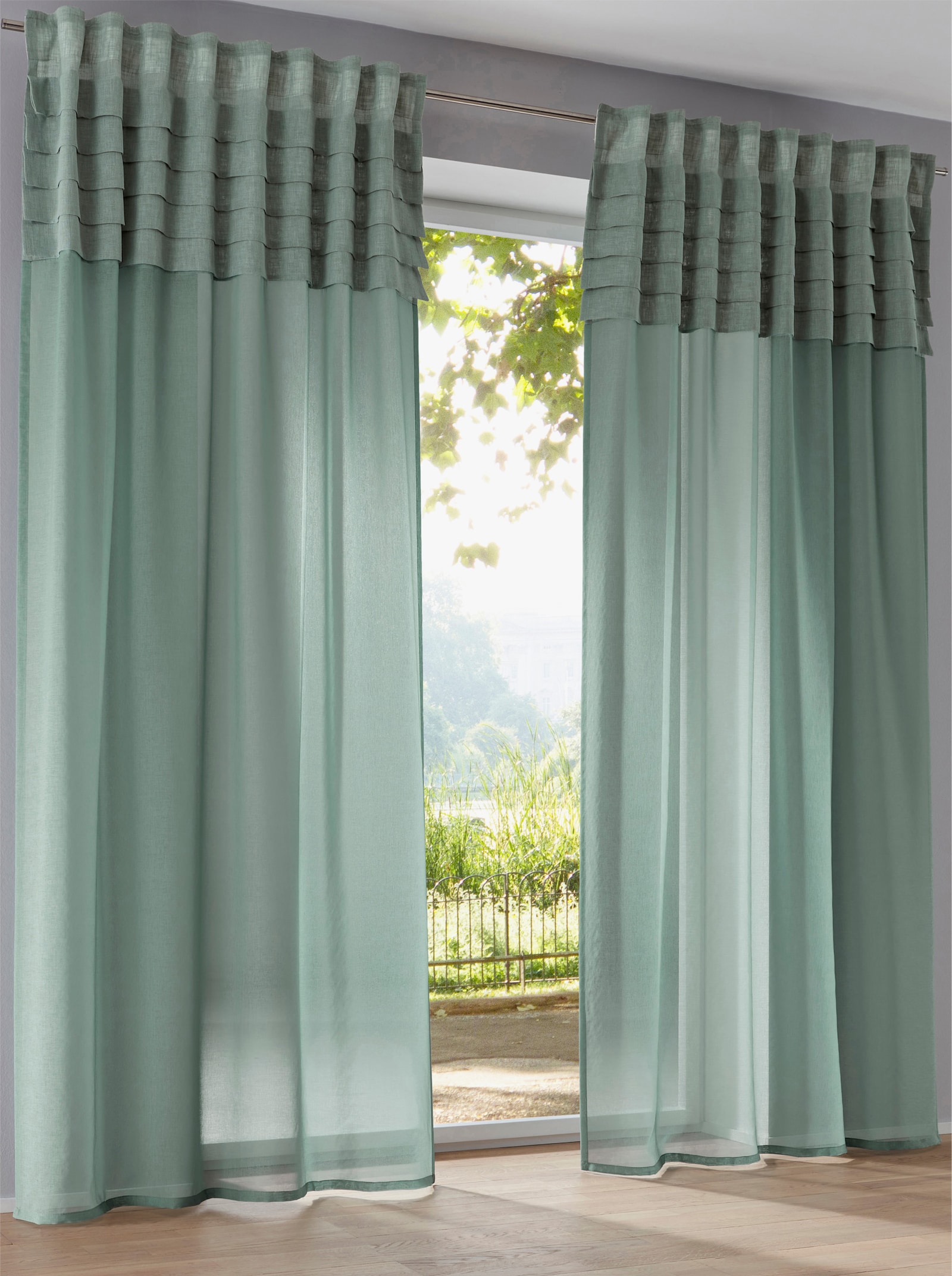 heine home Rideaux - sauge