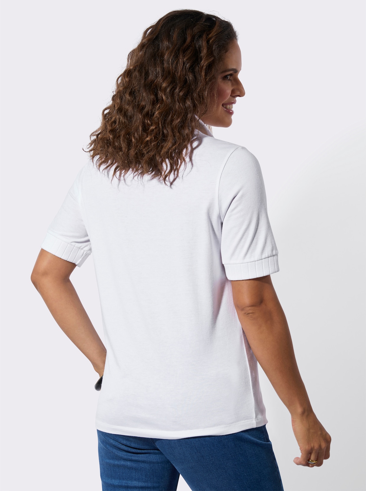 Poloshirt - ecru