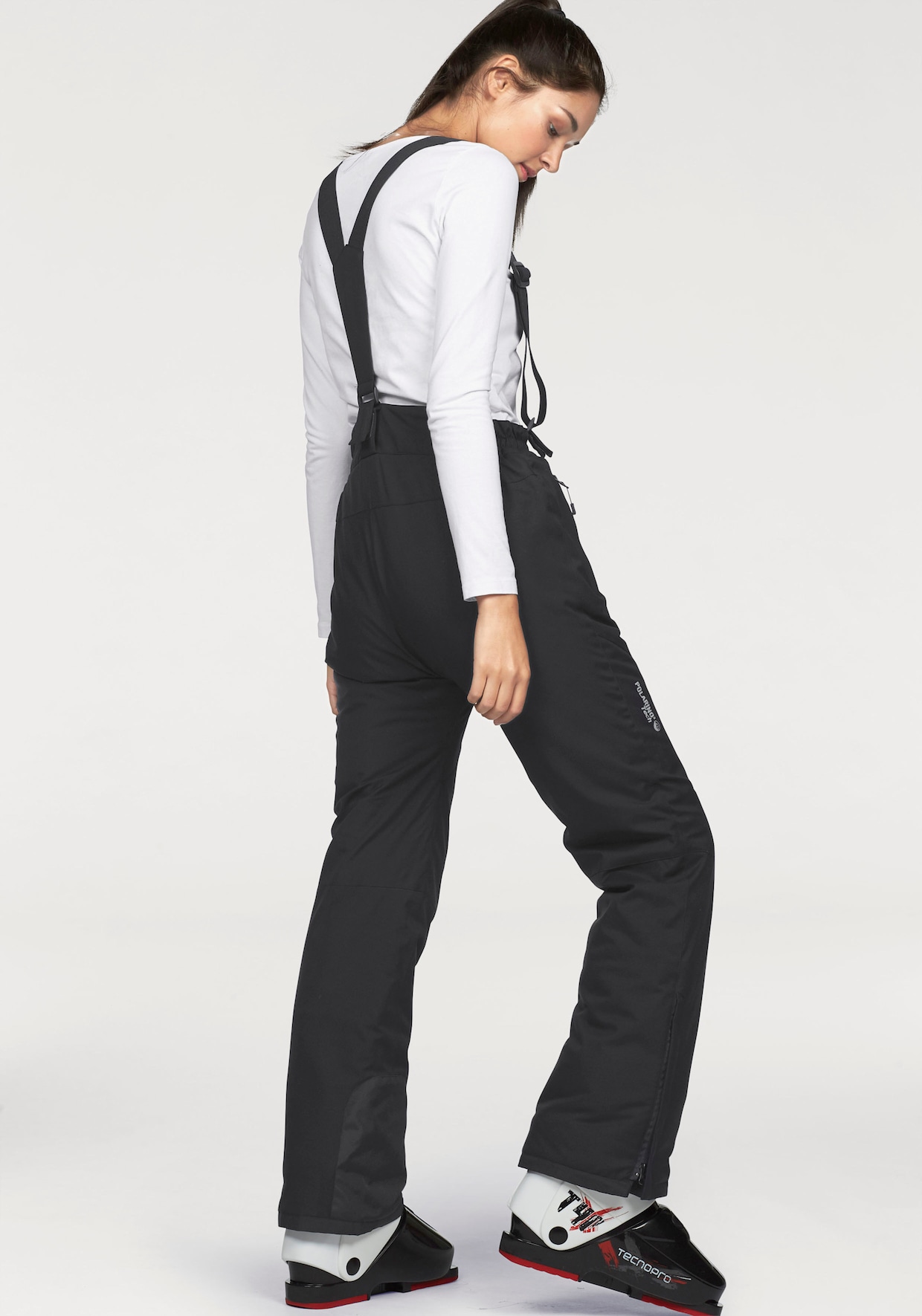 Skihose - schwarz (skihose aus beständigem material)