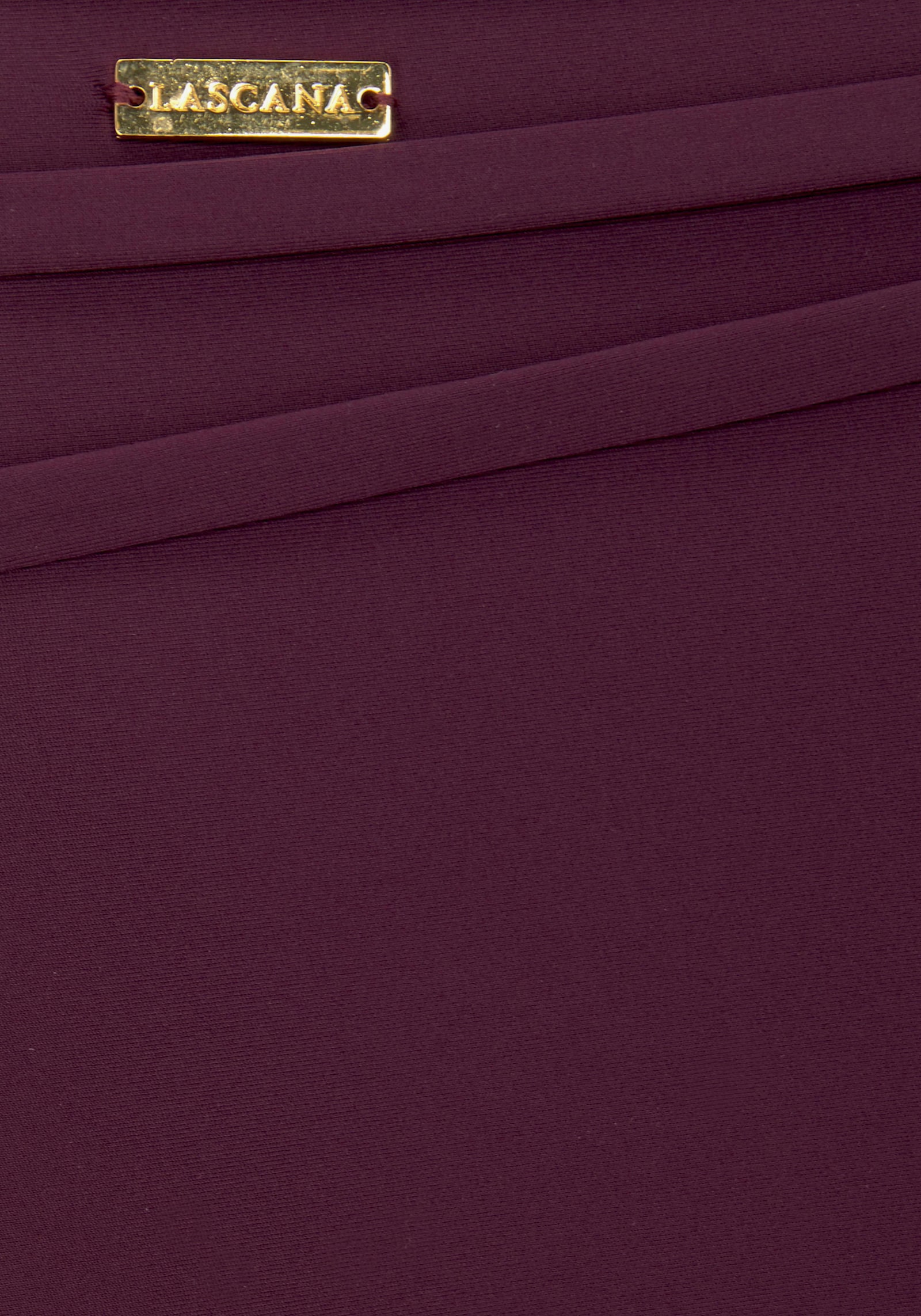 LASCANA Bikini-Hotpants - bordeaux