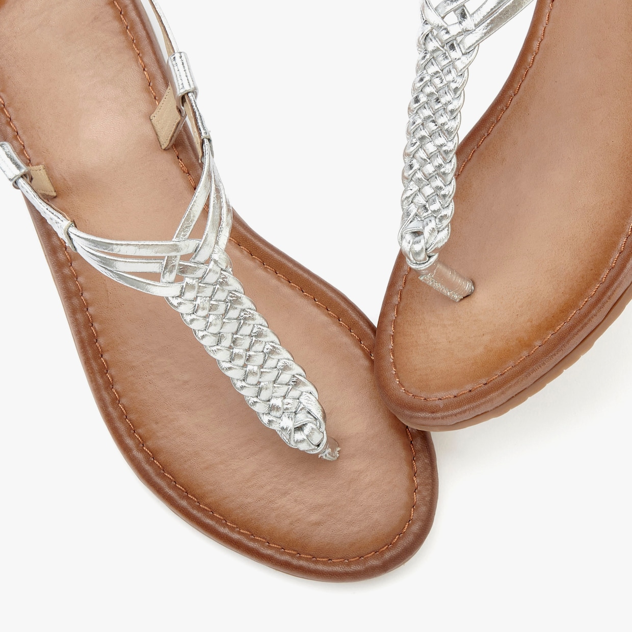Vivance Teenslipper - Zilverkleur
