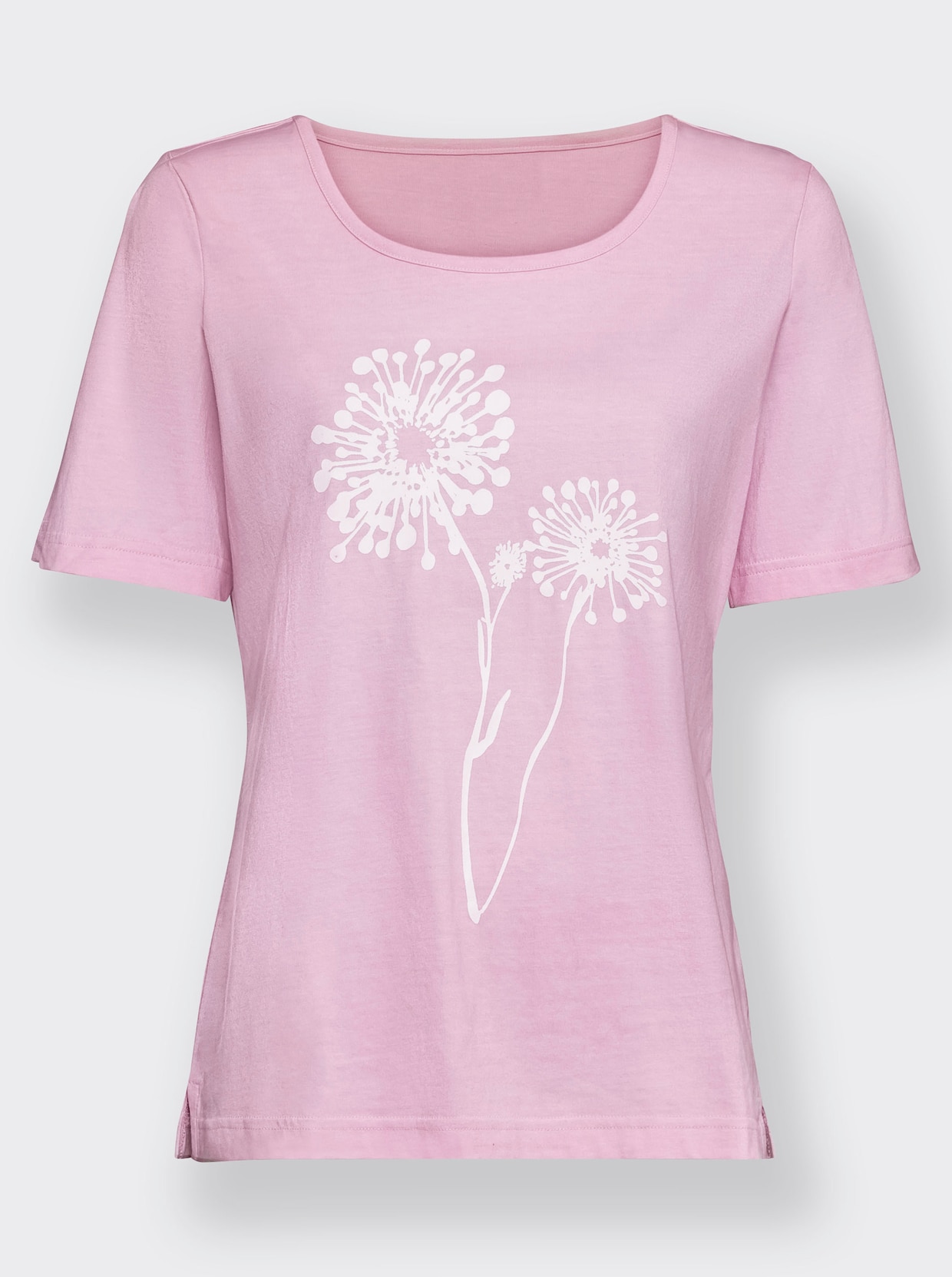 Shirt met print - roze