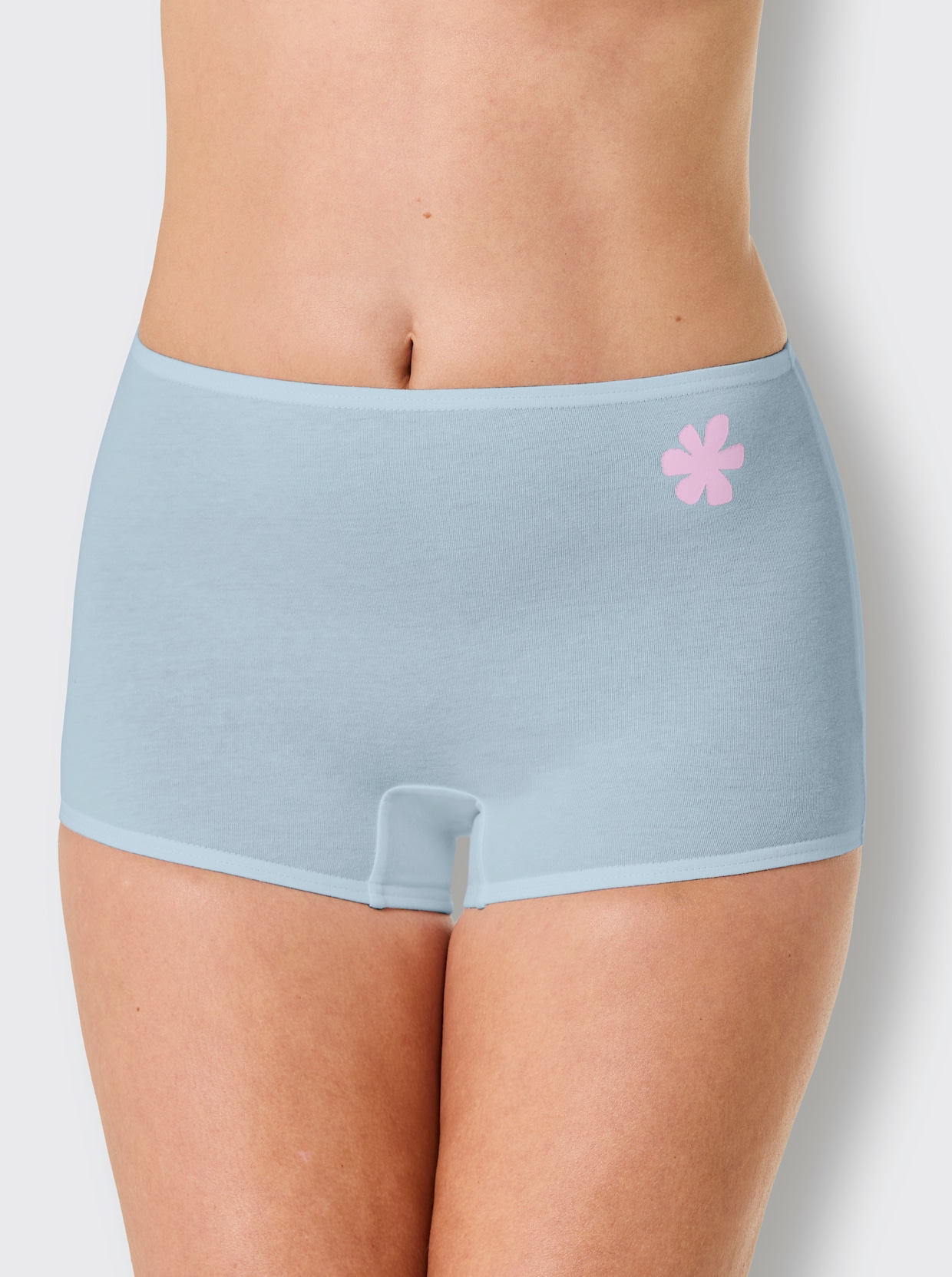 wäschepur Panty - 2x lichtblauw + 2x vanille + 2x lila