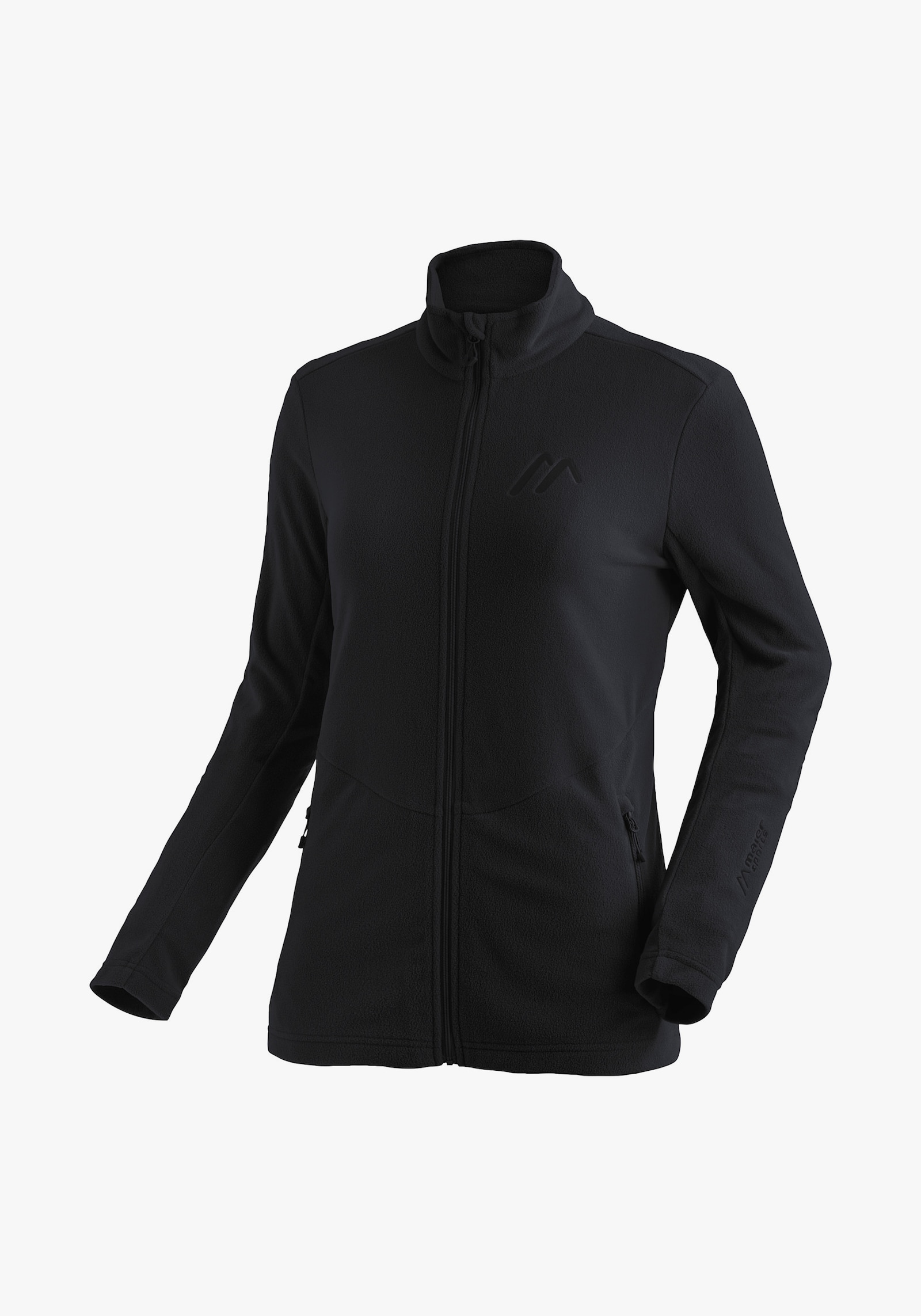 Maier Sports Fleecejacke - schwarz