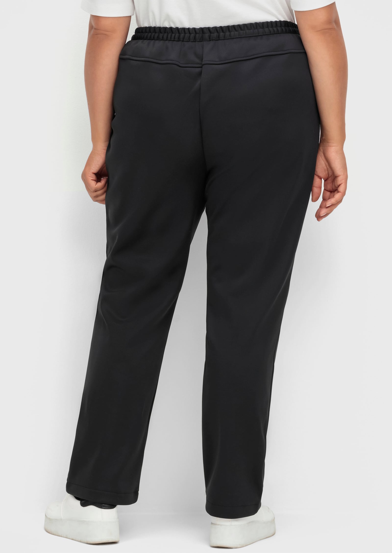 Thermohose mit Fleece-Futter - schwarz