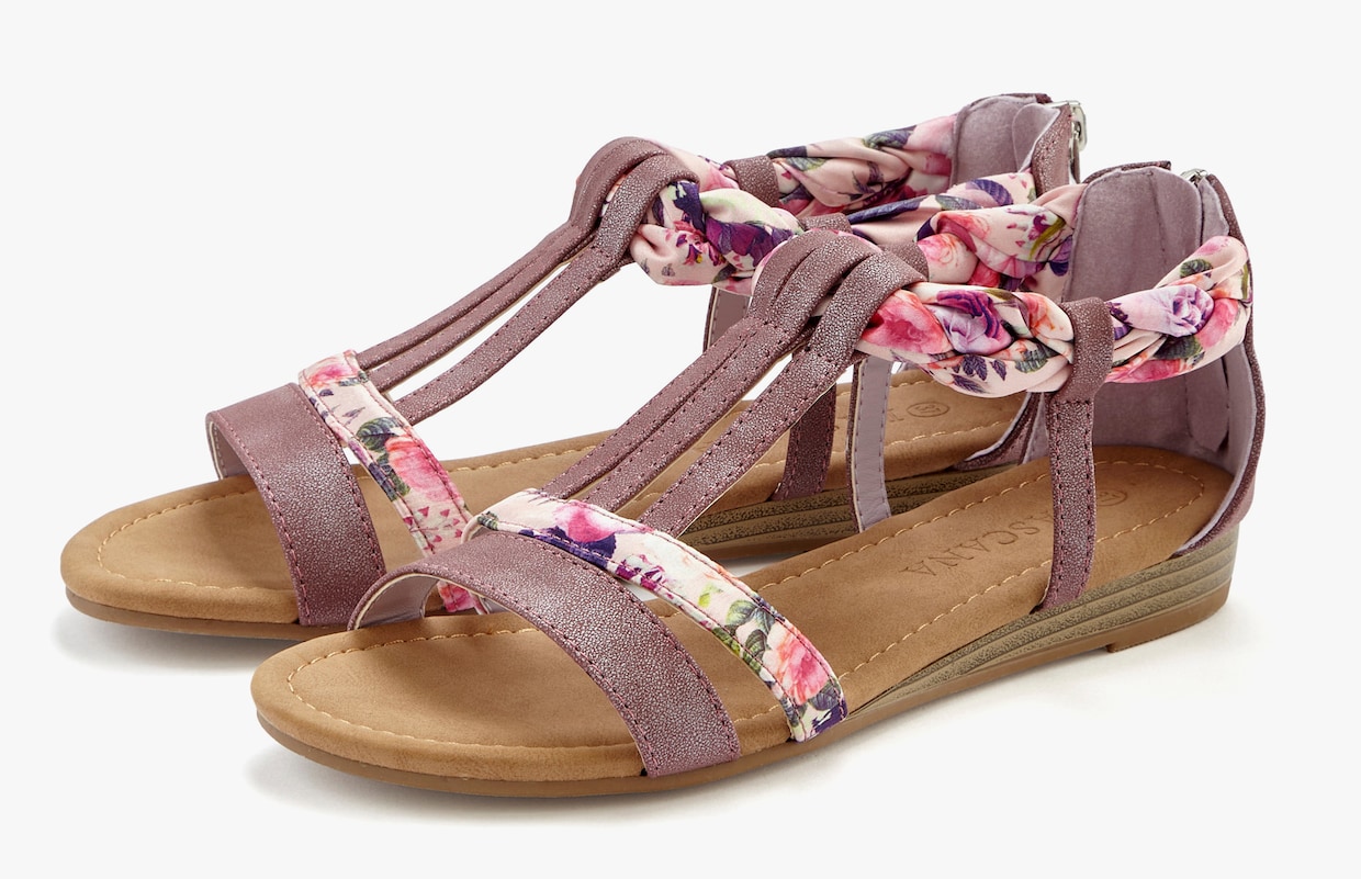 LASCANA sandalen - paars