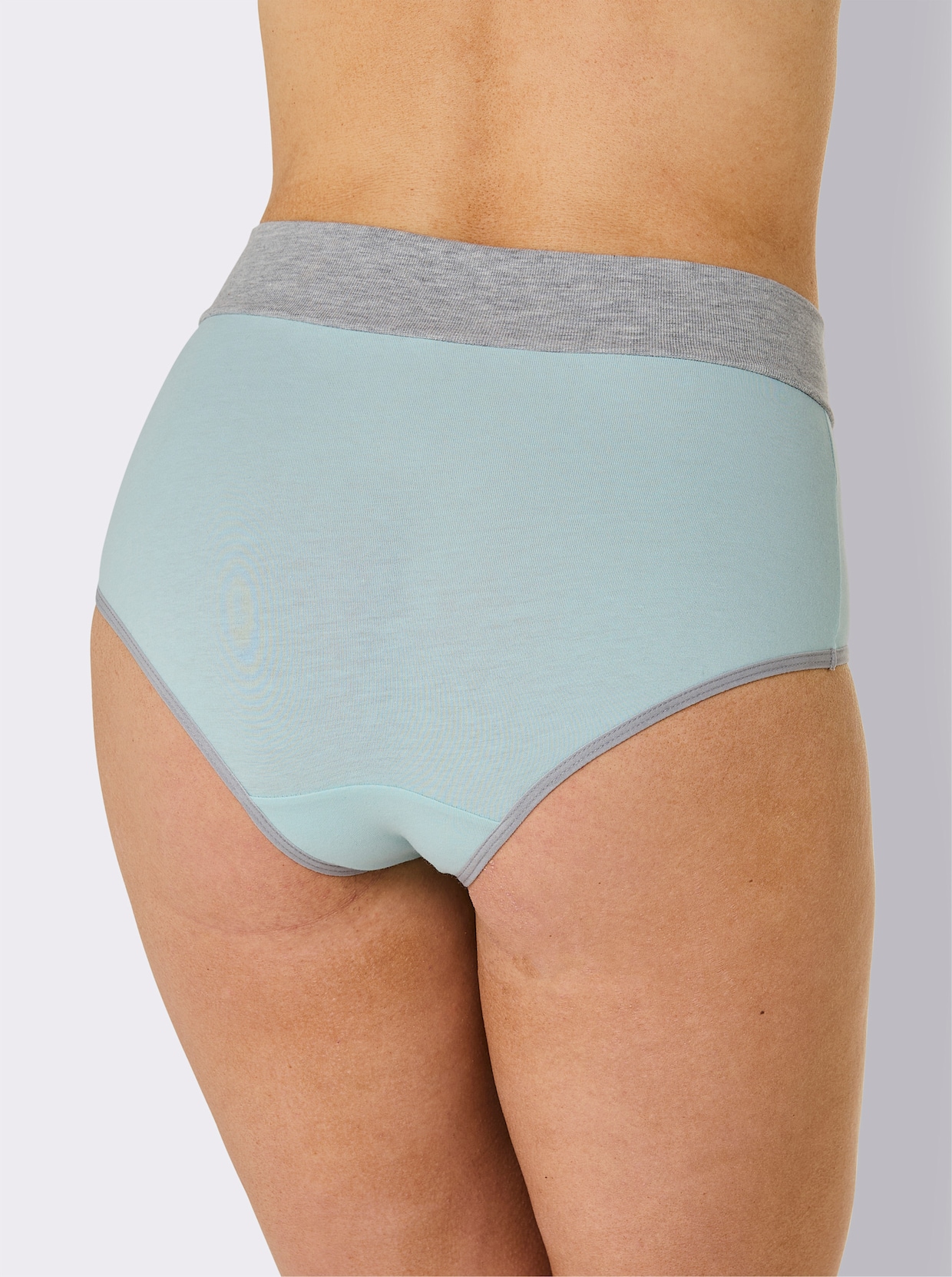 wäschepur Correctieslip - mauve + kalkmint + vanille