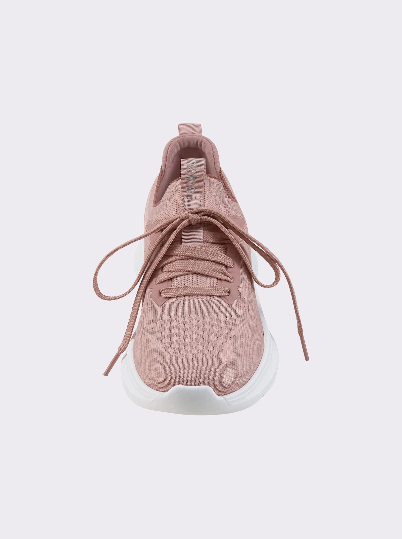 heine Sneaker aus Textilstrick - rose