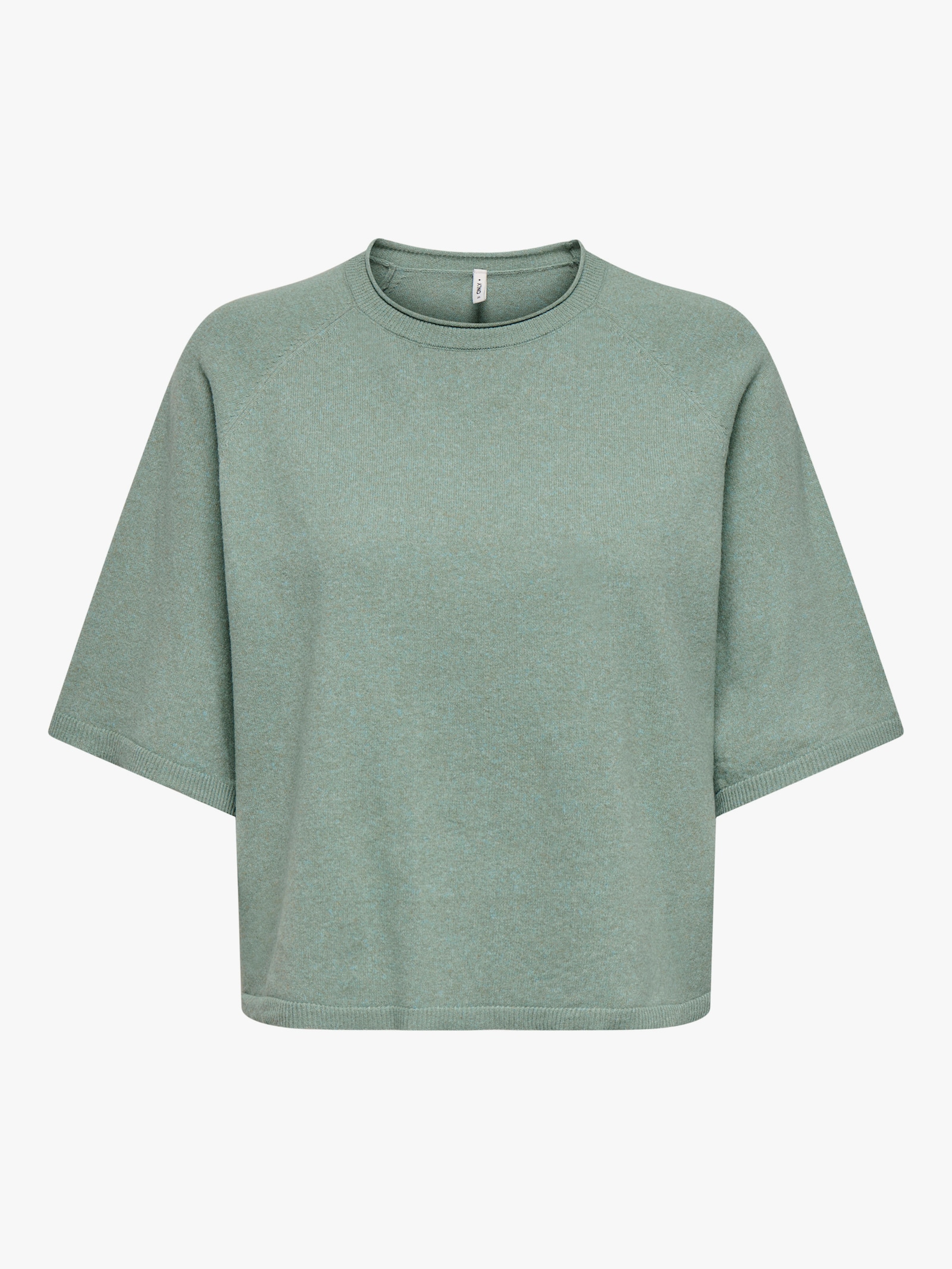 ONLY CARMAKOMA Rundhalspullover - chinois green detail:melange