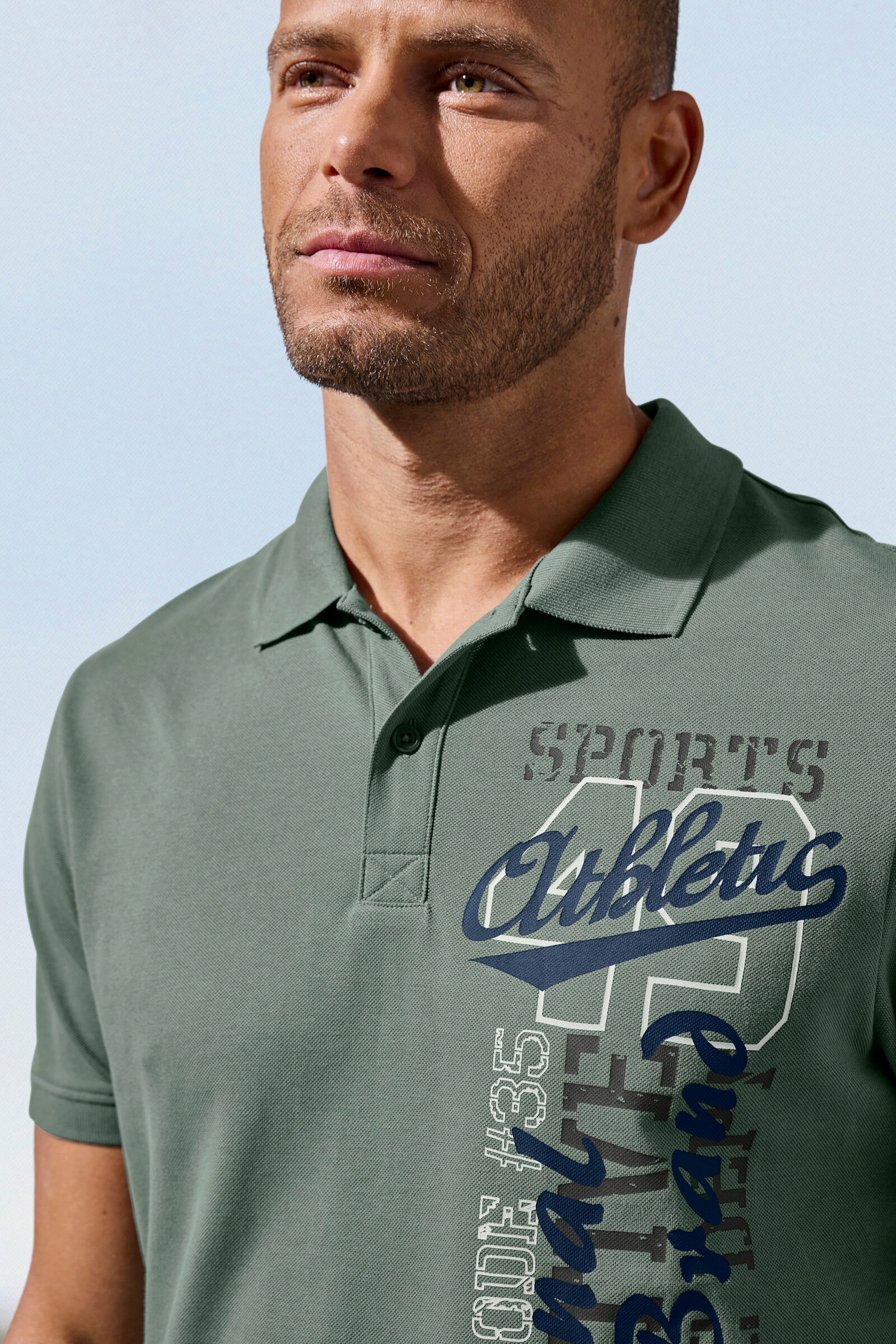 John Devin Poloshirt - salbei