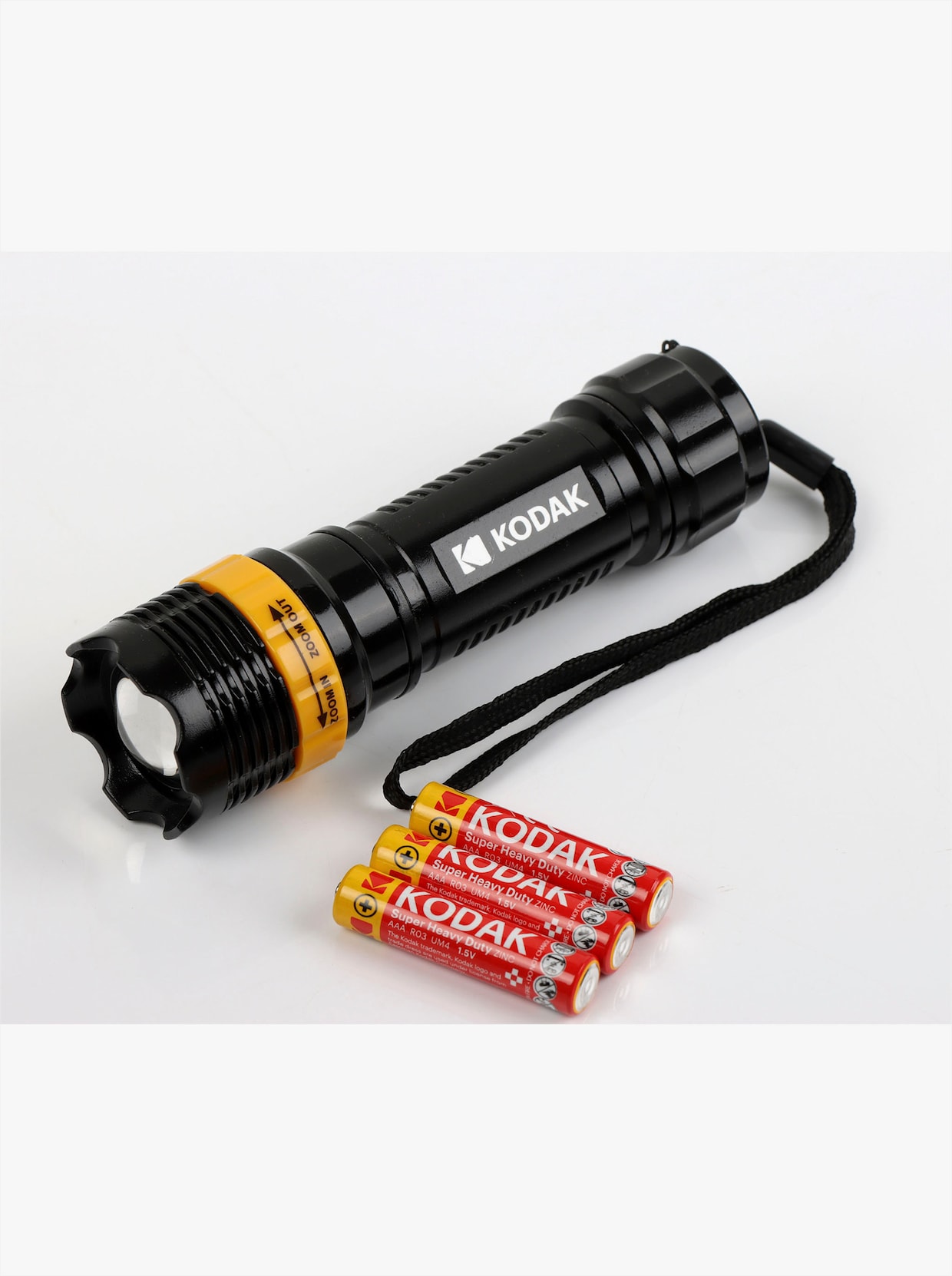 Taschenlampe - schwarz