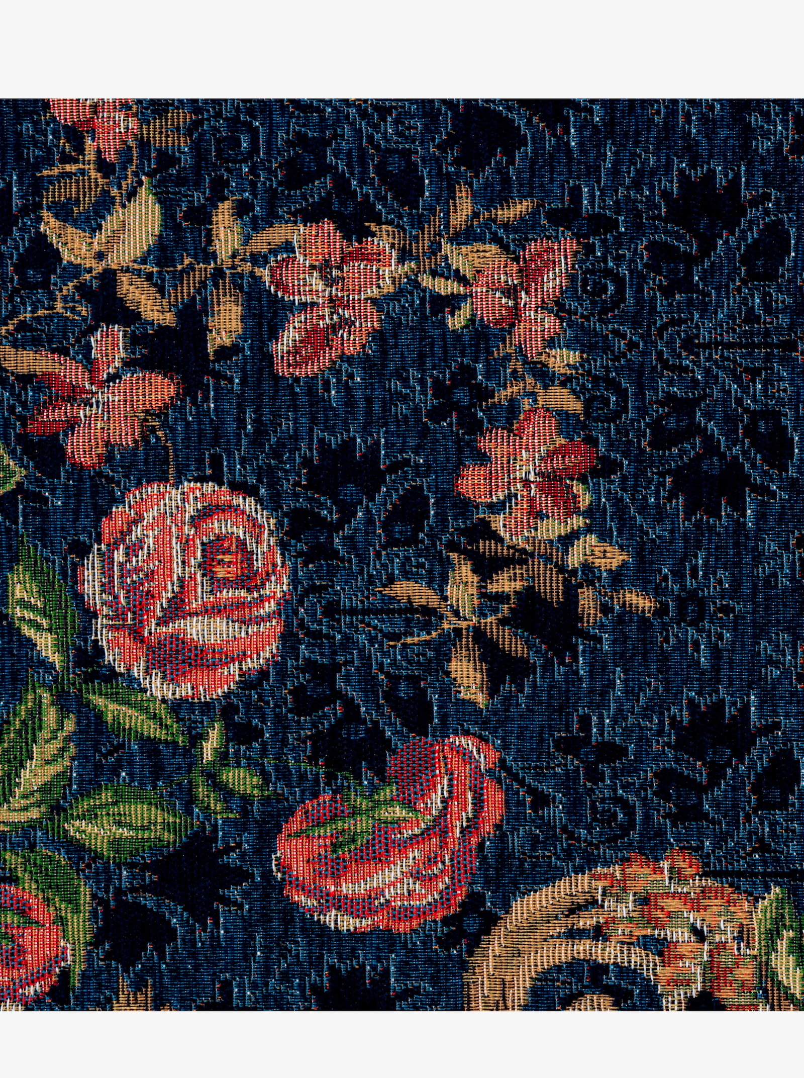 Theko Teppich - blau