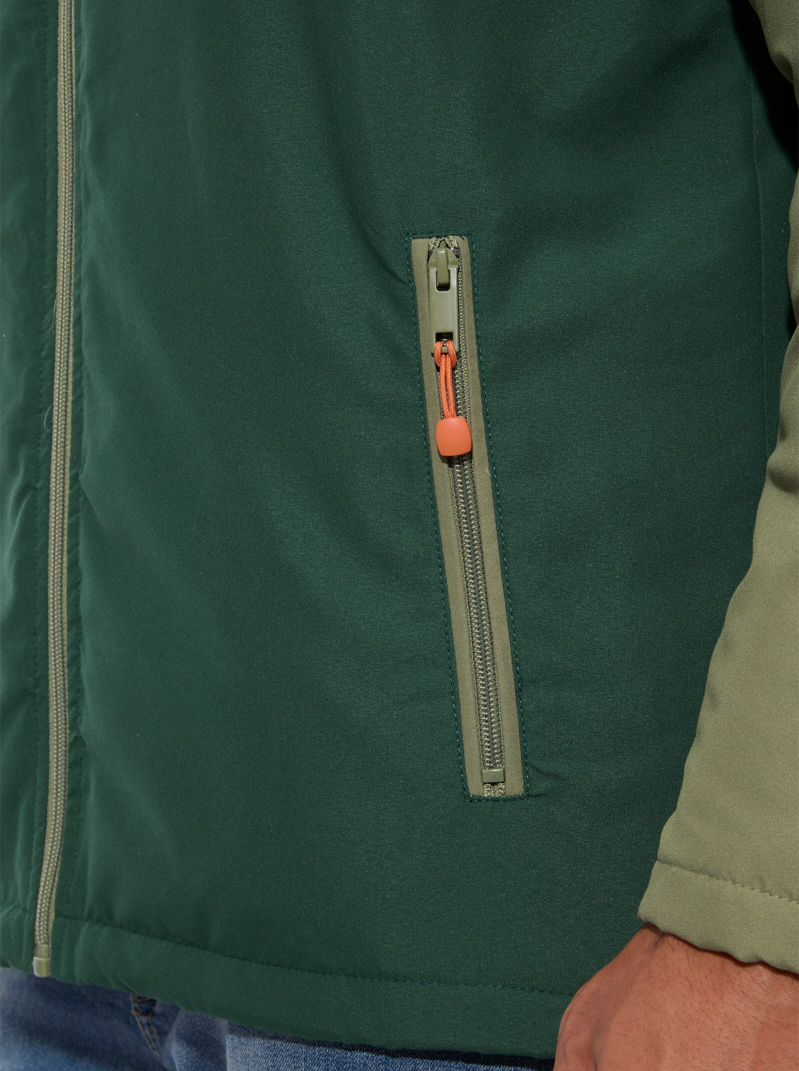 Outdoorjacke in atmungsaktiver Qualität - khaki-moos