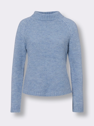 heine Strickpullover - bleu