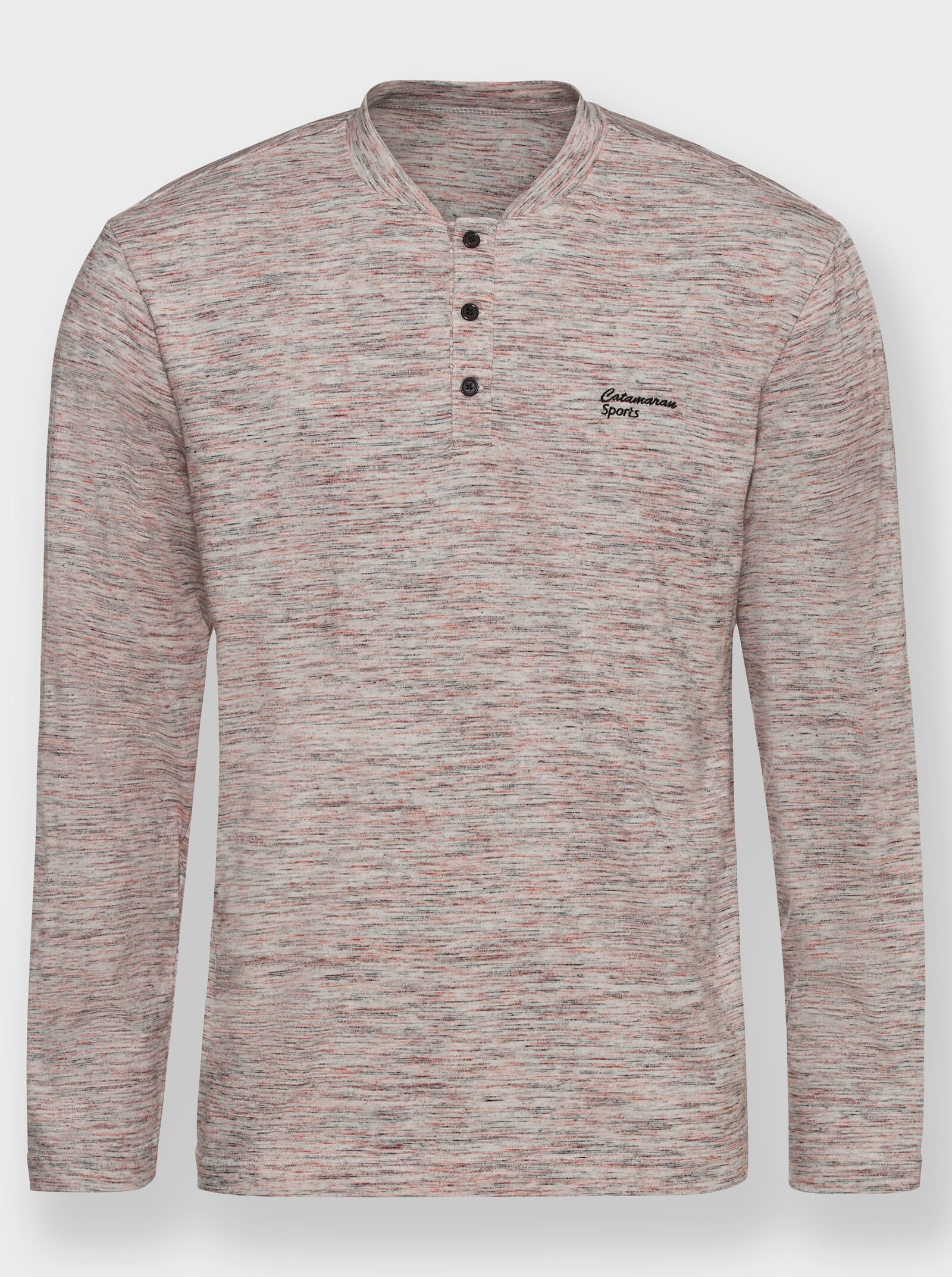Catamaran Sports Funktions-Shirt - rot-meliert
