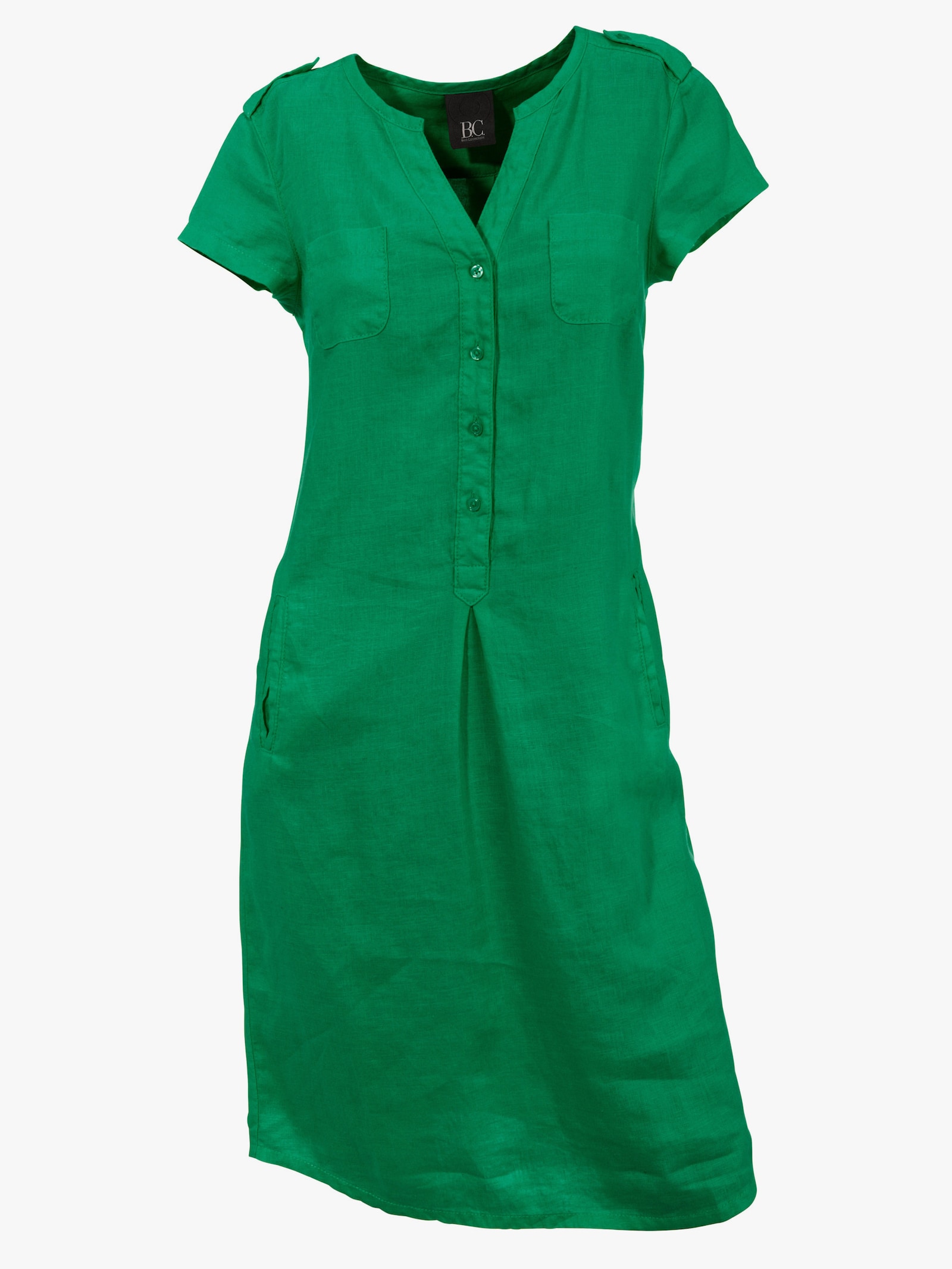 heine Sommerkleid in knieumspielender Länge - grasgrün