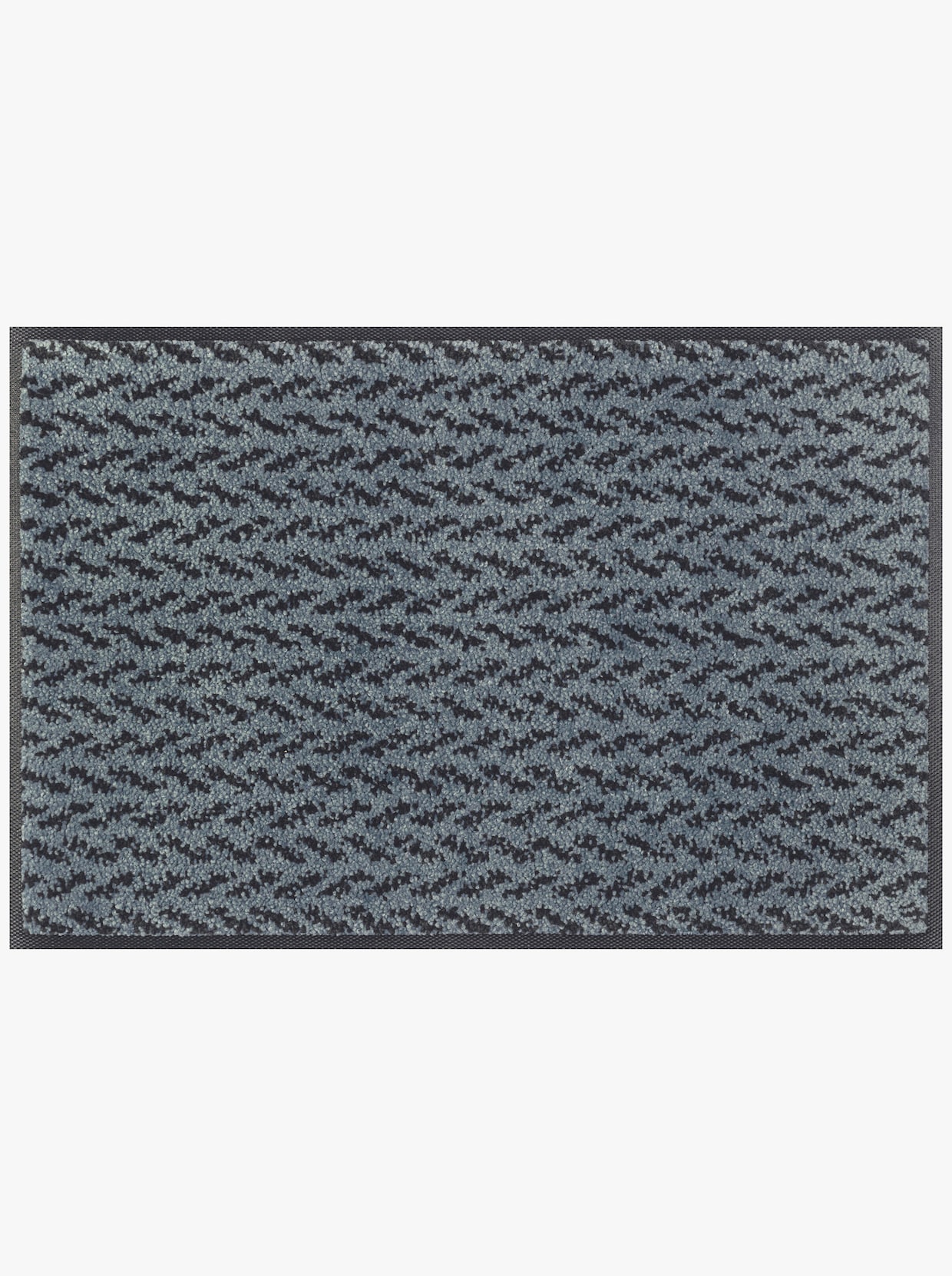 wash+dry by Kleen-Tex Fußmatte - grau-schwarz