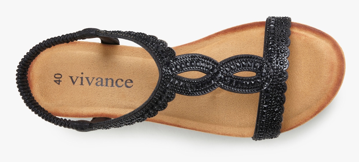 Vivance Sandalen - zwart