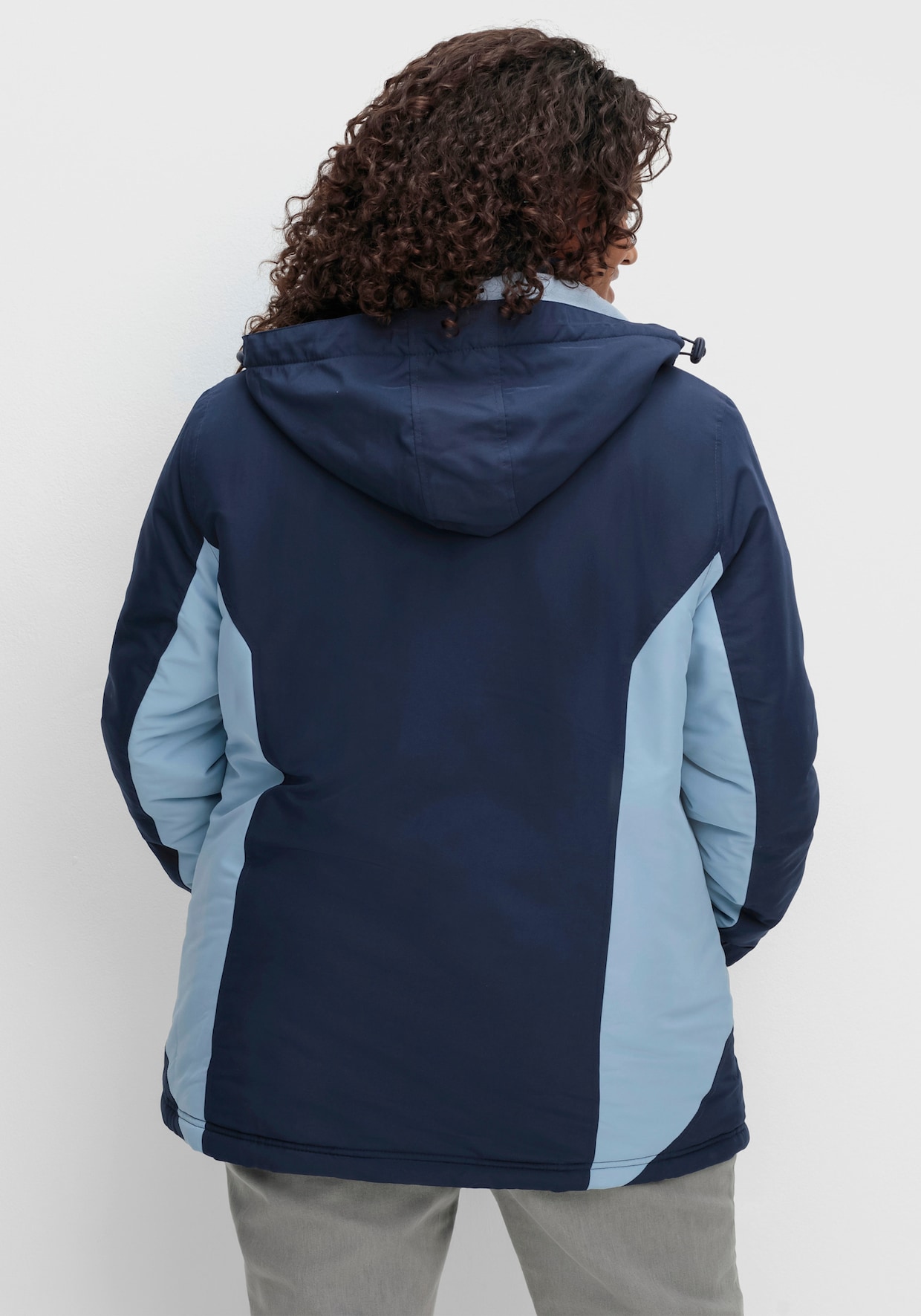 Funktionsjacke mit Fleece-Futter - marine-bleu