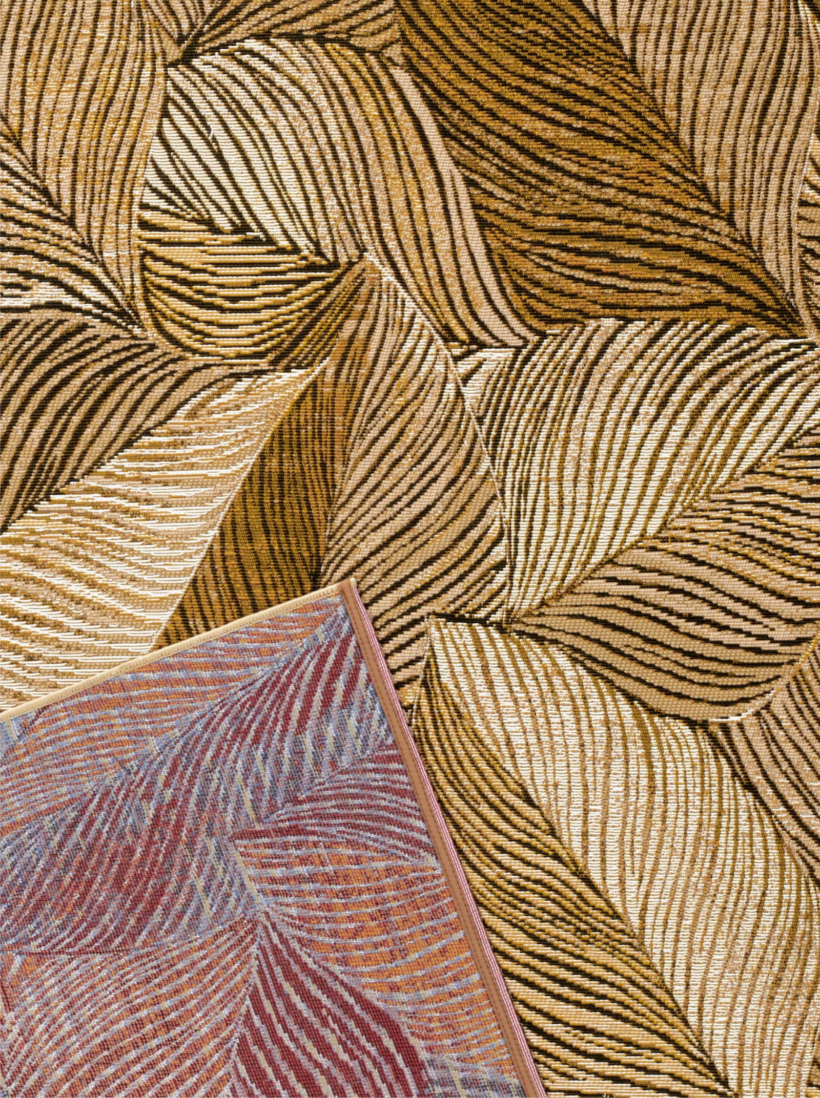 heine home Teppich - braun-beige-gemustert