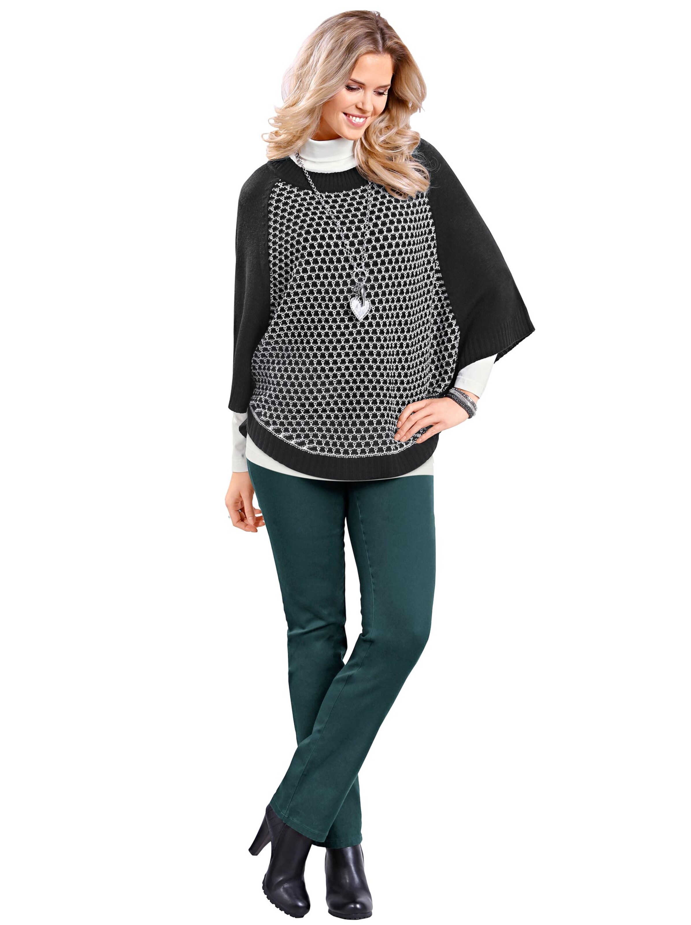 Stretch-Hose - tannengrün