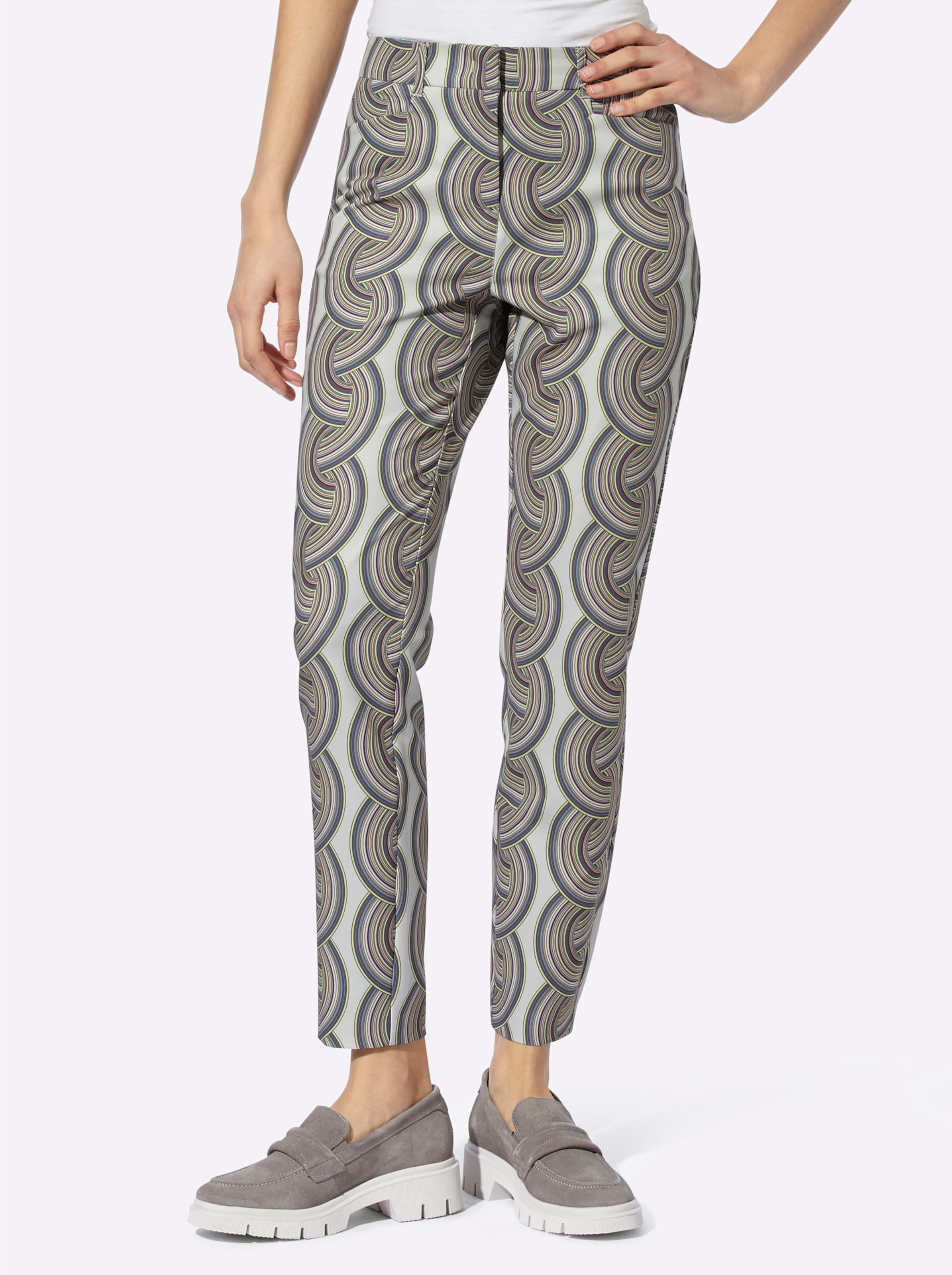 Broek met print