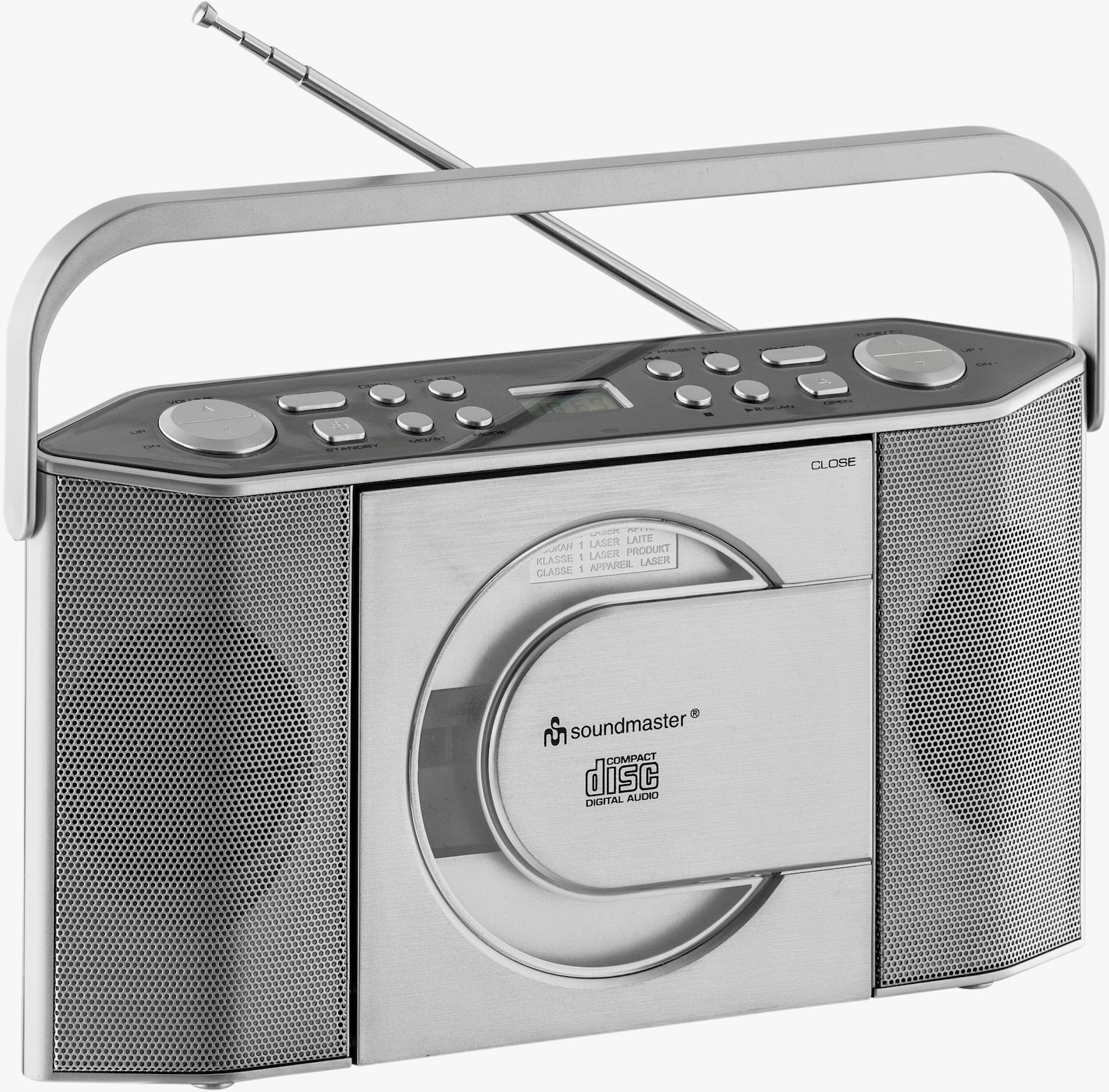 soundmaster Radio - silberfarben