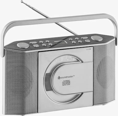 soundmaster Radio - silberfarben