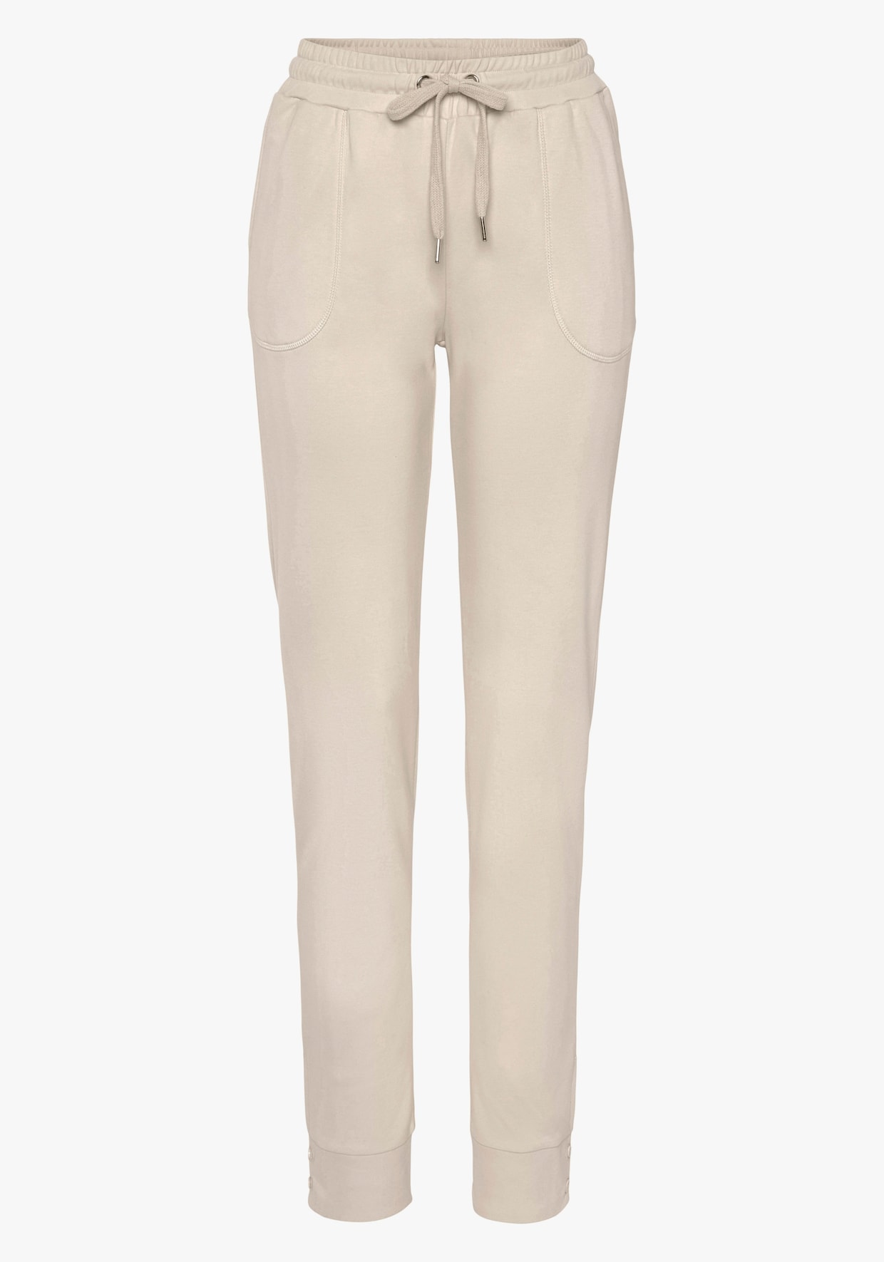 LASCANA Pantalon molletonné - crème