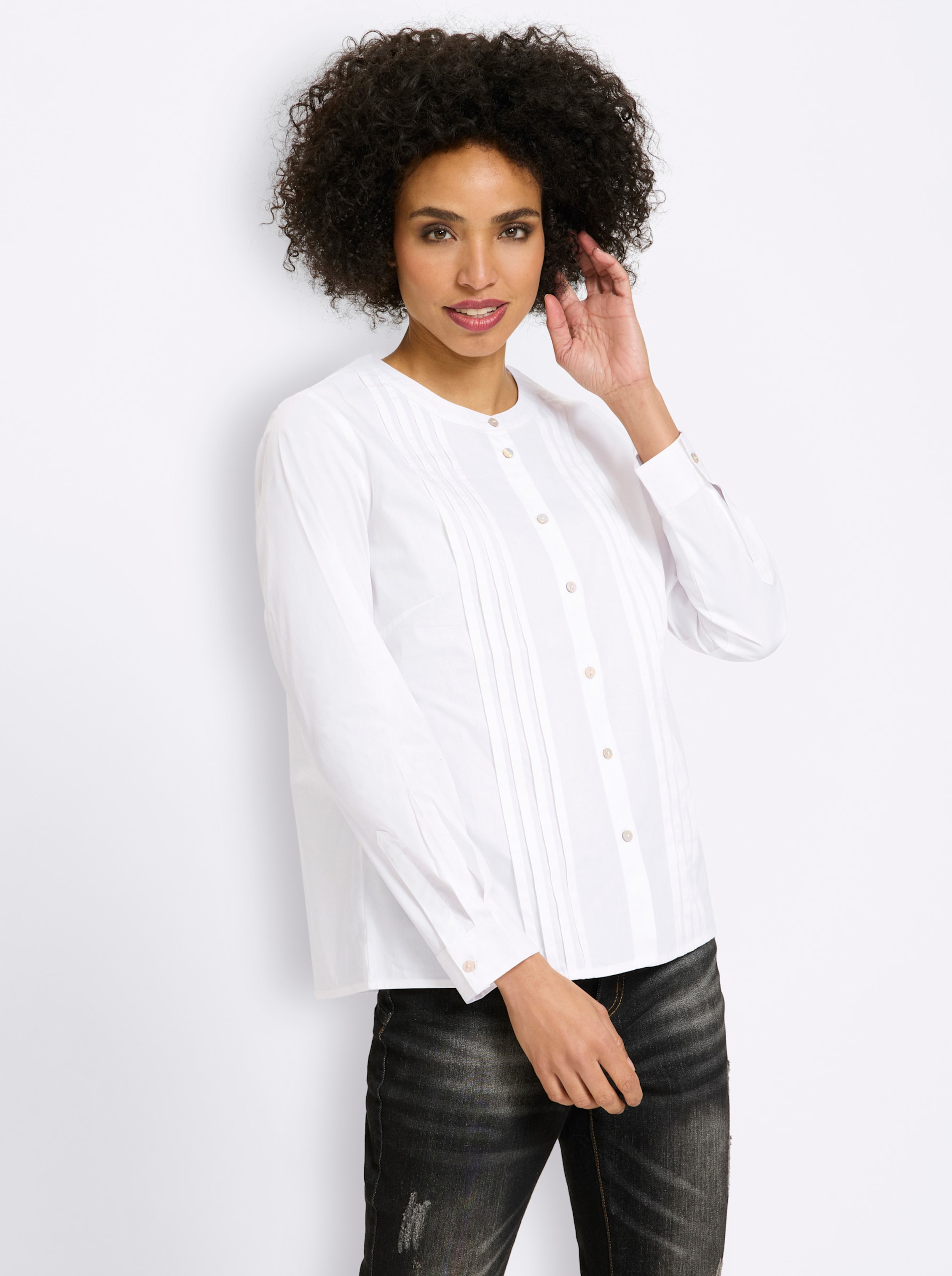 Baumwollbluse