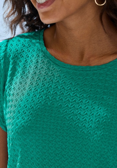 LASCANA T-shirt - smaragdgroen