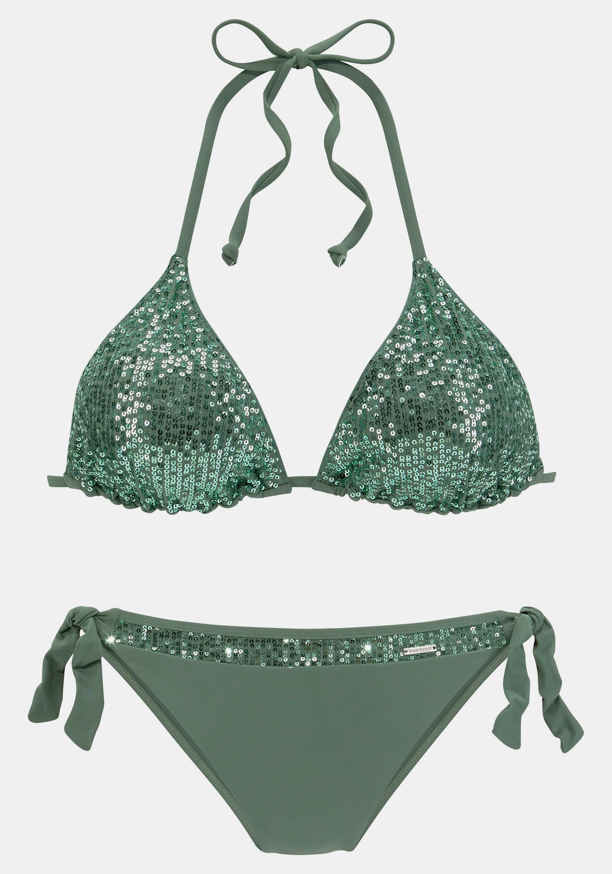 Bruno Banani Triangelbikini - smaragdgroen