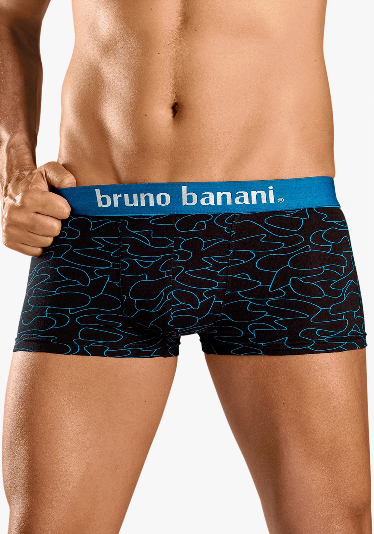 Bruno Banani Hipster - schwarz-bedruckt