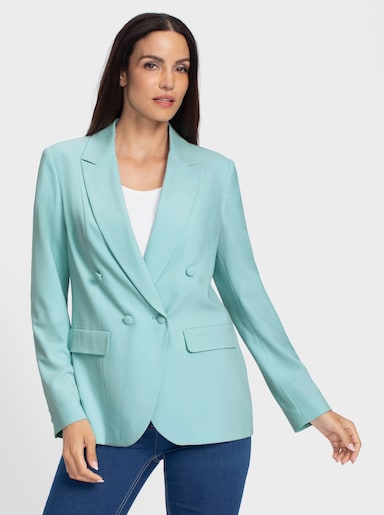 heine Blazer mit Saumschlitz hinten - mint