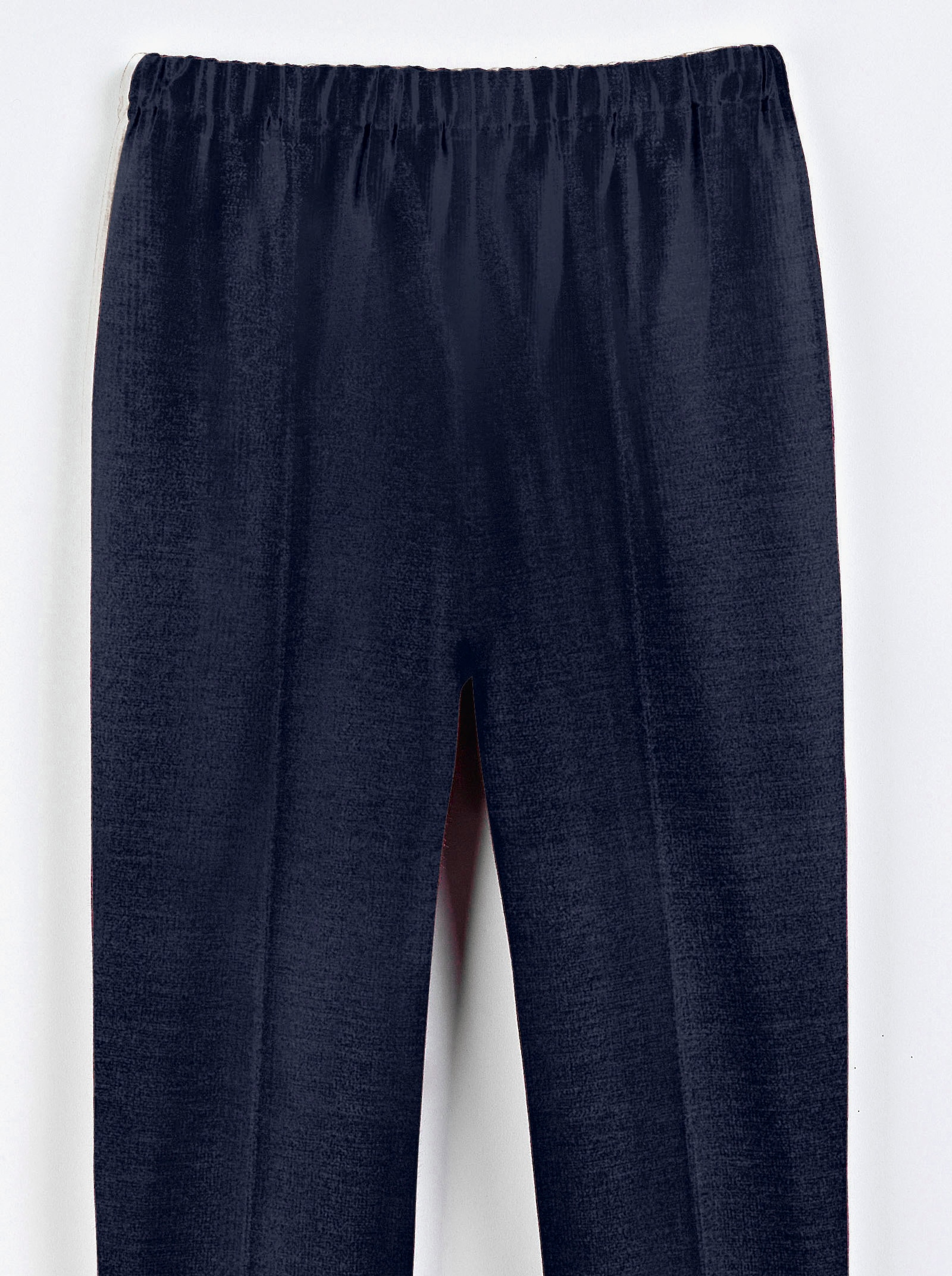 Schlupfhose in angerauter Qualität - marine