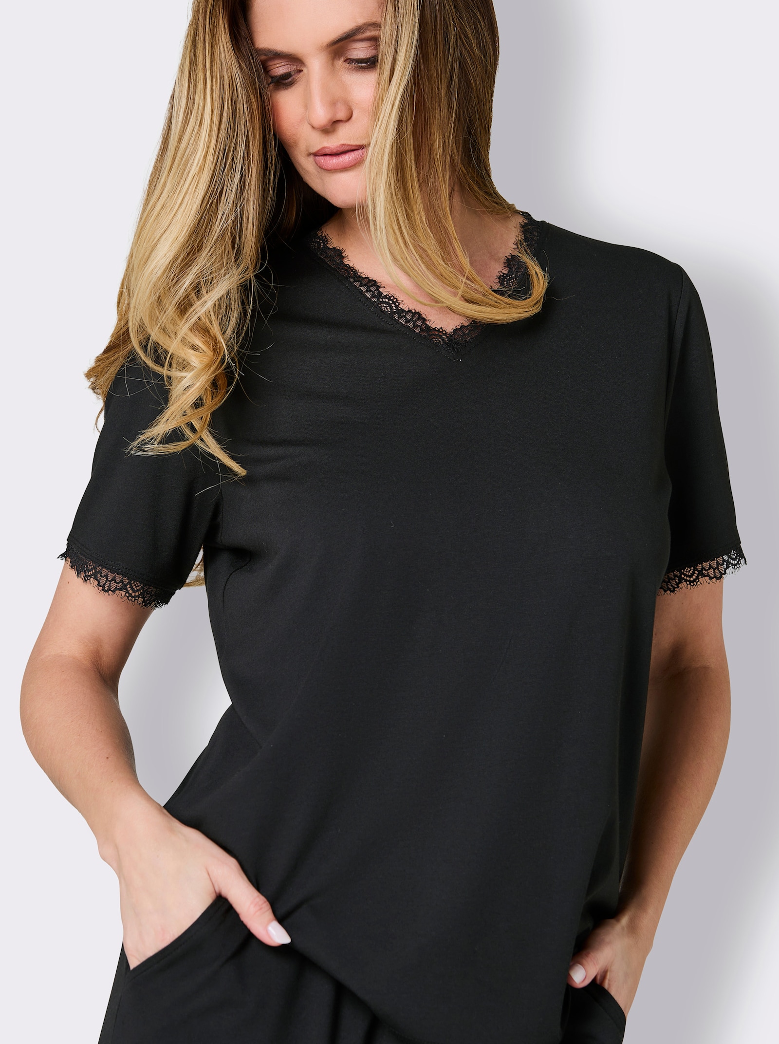 wäschepur Pyjama - noir