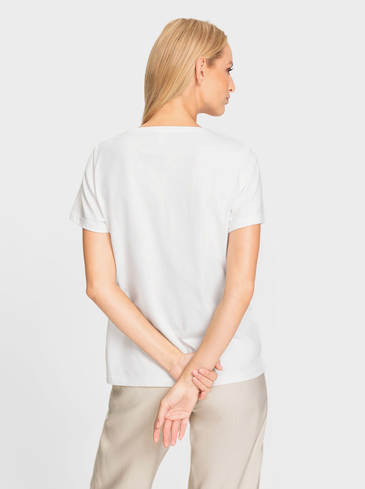heine T-shirt - ecru
