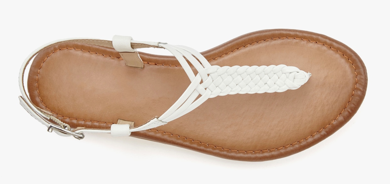 Vivance Teenslipper - wit
