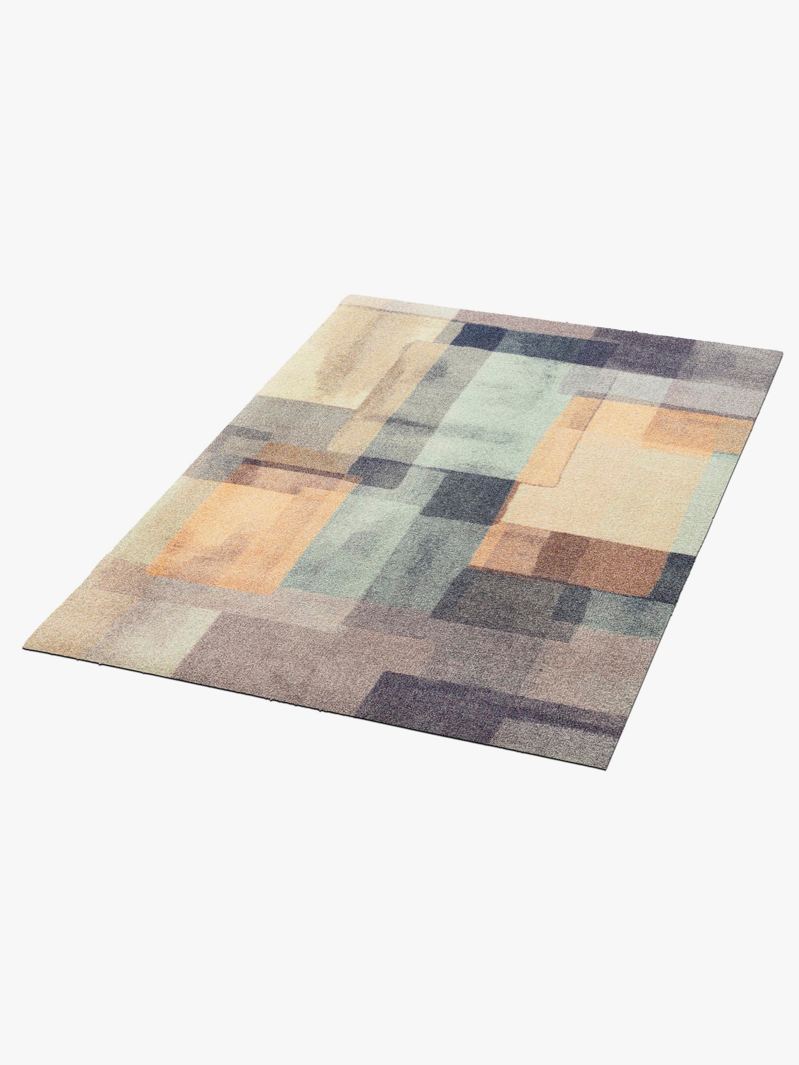 wash+dry by Kleen-Tex Fußmatte - flieder-beige-bedruckt