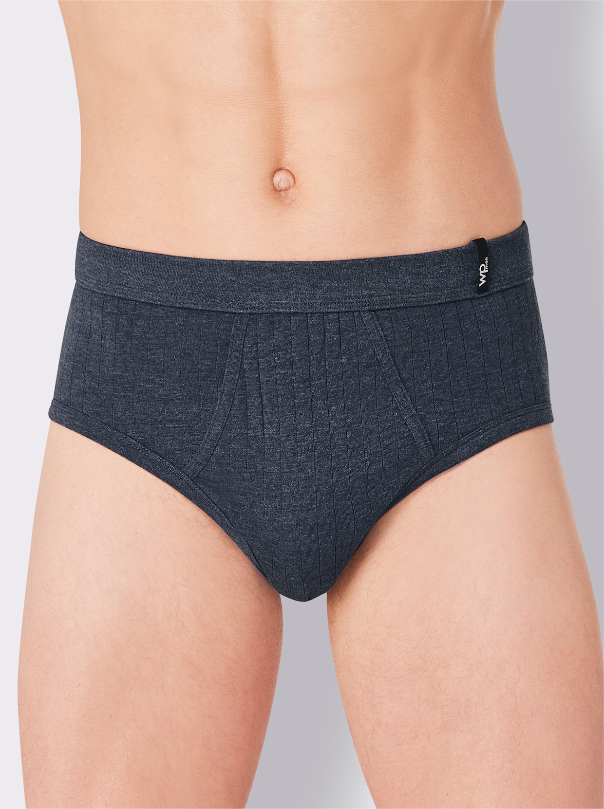 wäschepur men Slips - donkerblauw gemêleerd