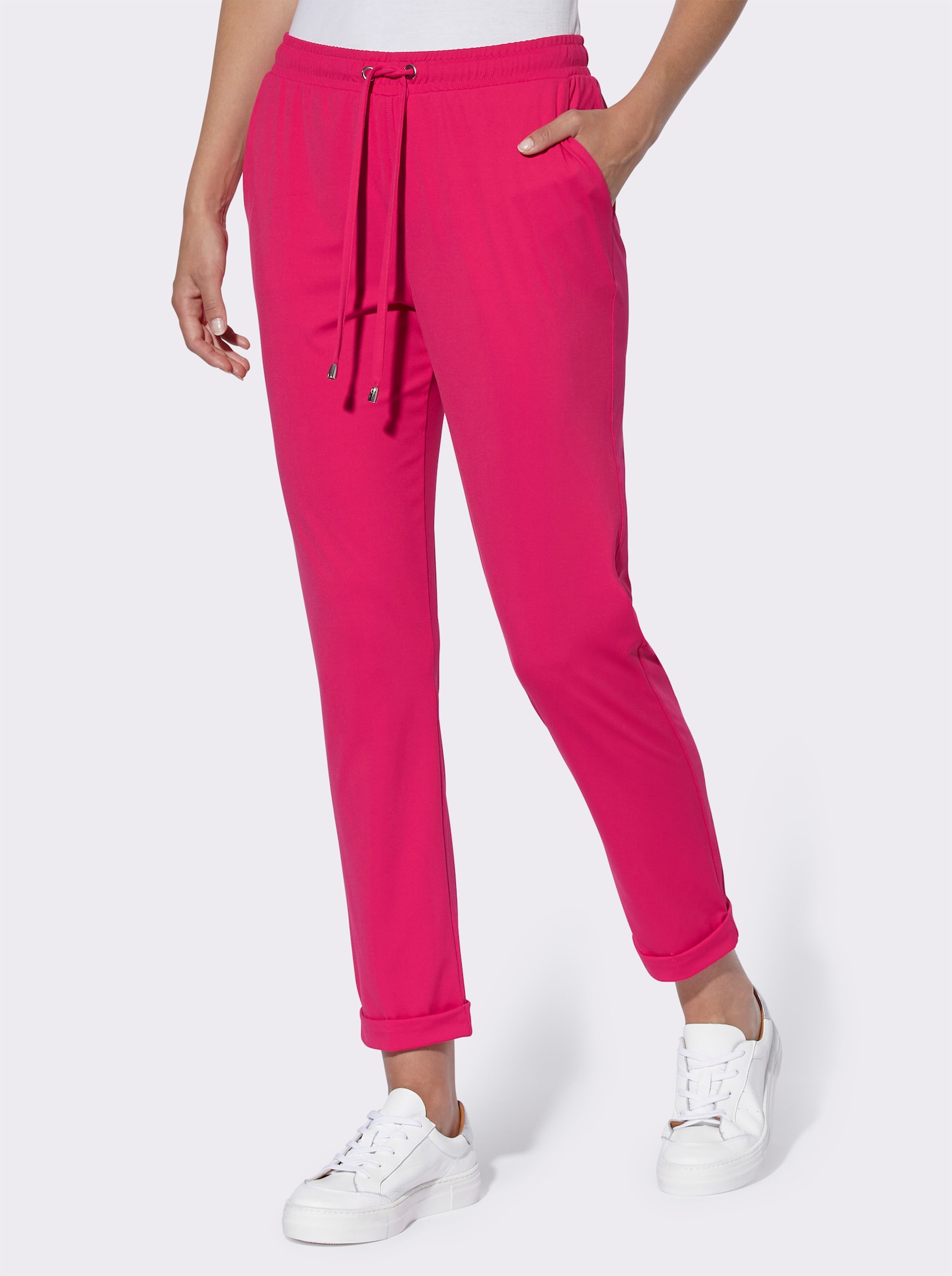 heine Schlupfhose mit Rundum-Dehnbund - pink