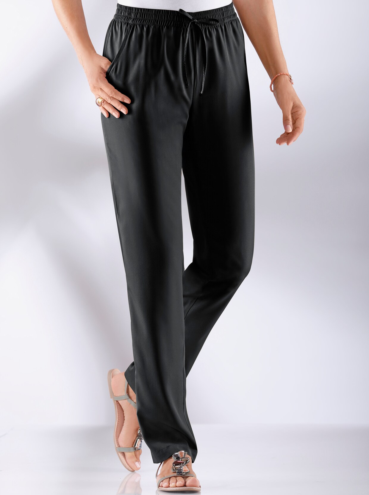comfortbroek - zwart