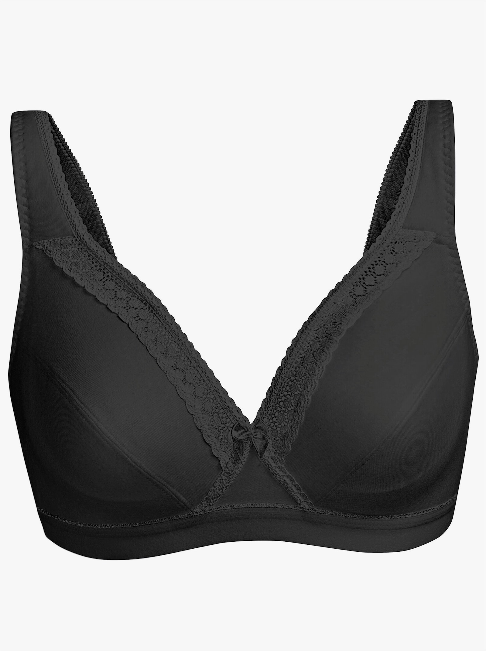 Speidel BH ohne Bügel mit gepolsterten Trägern - schwarz